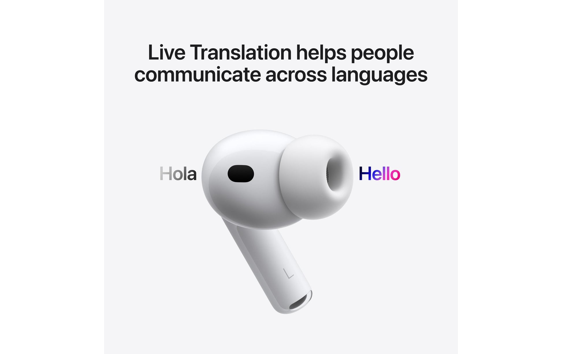 Apple AirPods Pro 3 – True Wireless In-Ear Kopfhörer – Bluetooth 5.3, ANC, USB-C – Weiss – bis 24 h