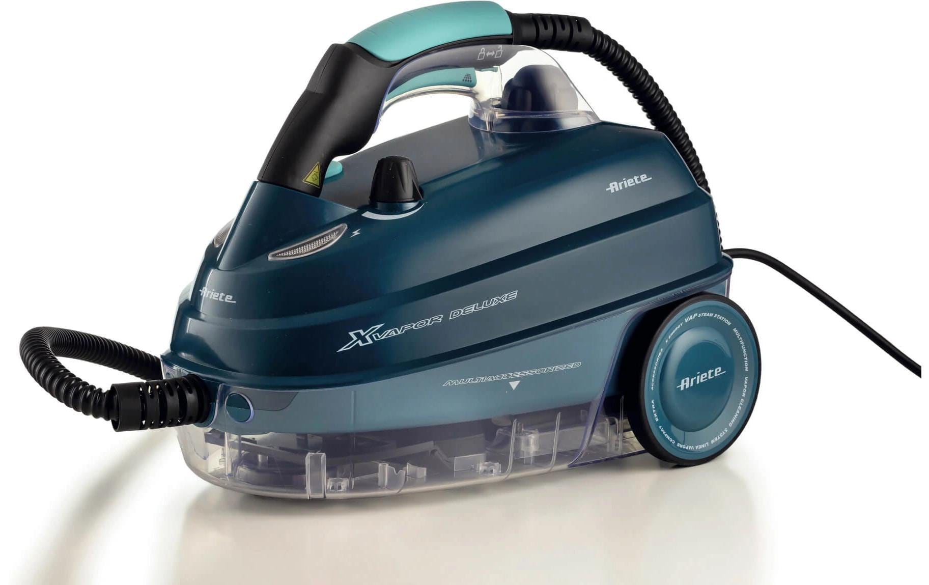 Ariete Dampfreiniger – 1600 ml, blau, für alle Böden