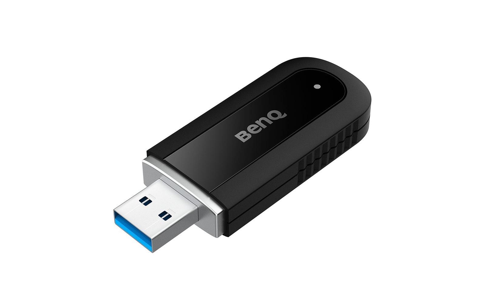 BenQ WD02AT – Wi-Fi-Dongle, WiFi 6, Bluetooth 5.2, USB, Dual-Band 2,4/5 GHz, für RExx03/RMxx03/04