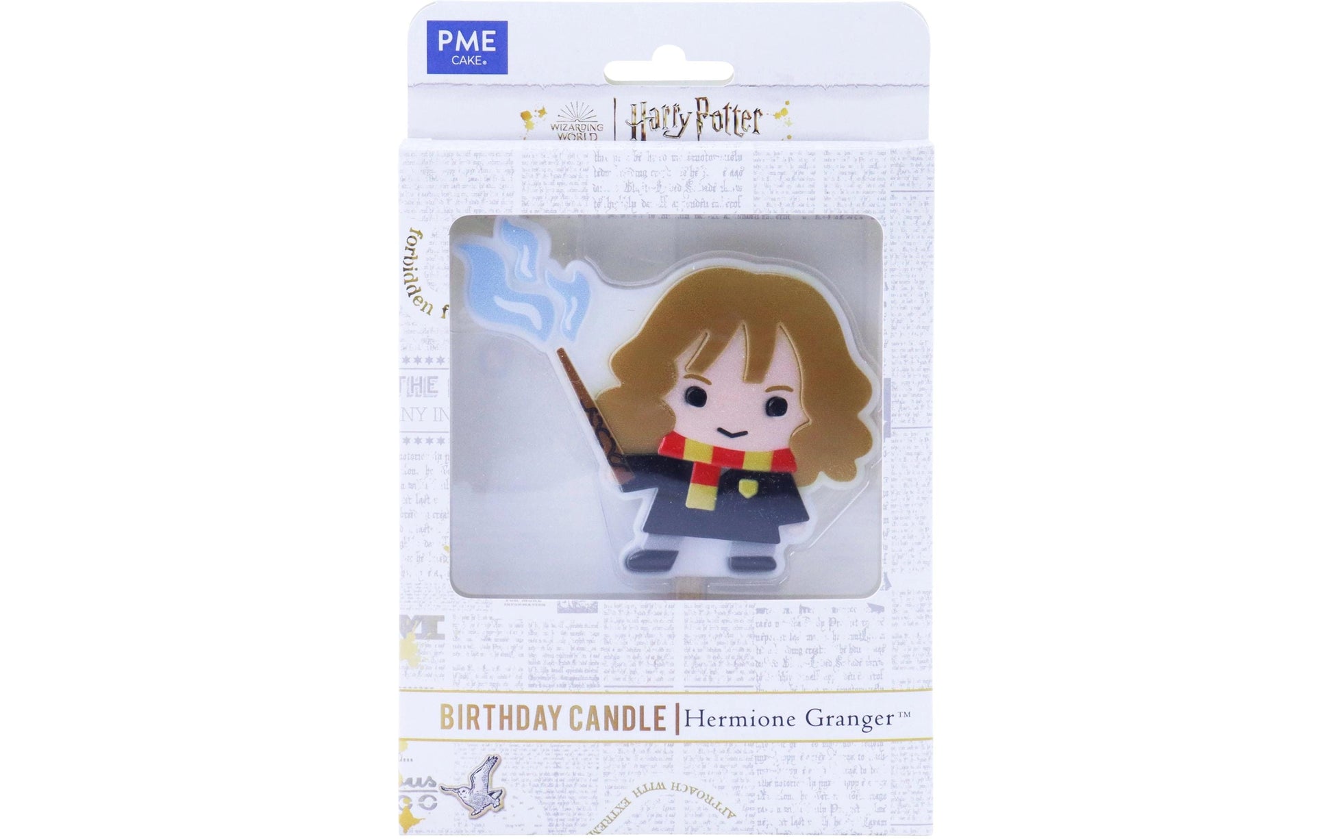 PME Geburtstagskerzen Harry Potter Hermione Granger – mehrfarbig – 10,5 × 9 cm – 1 Stk