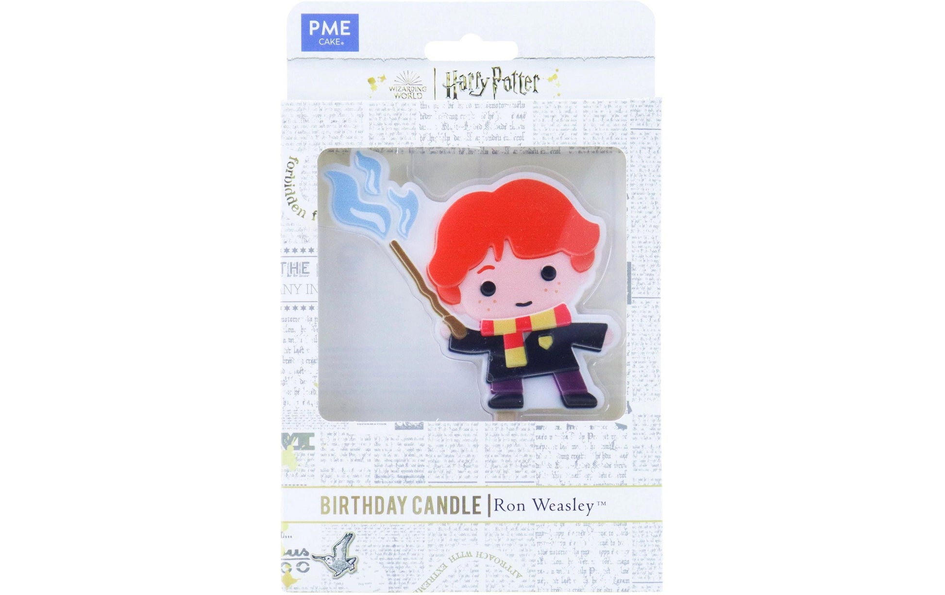 PME Geburtstagskerzen Harry Potter Ron Weasley – mehrfarbig – 9,5 × 9,0 cm – 1 Stk