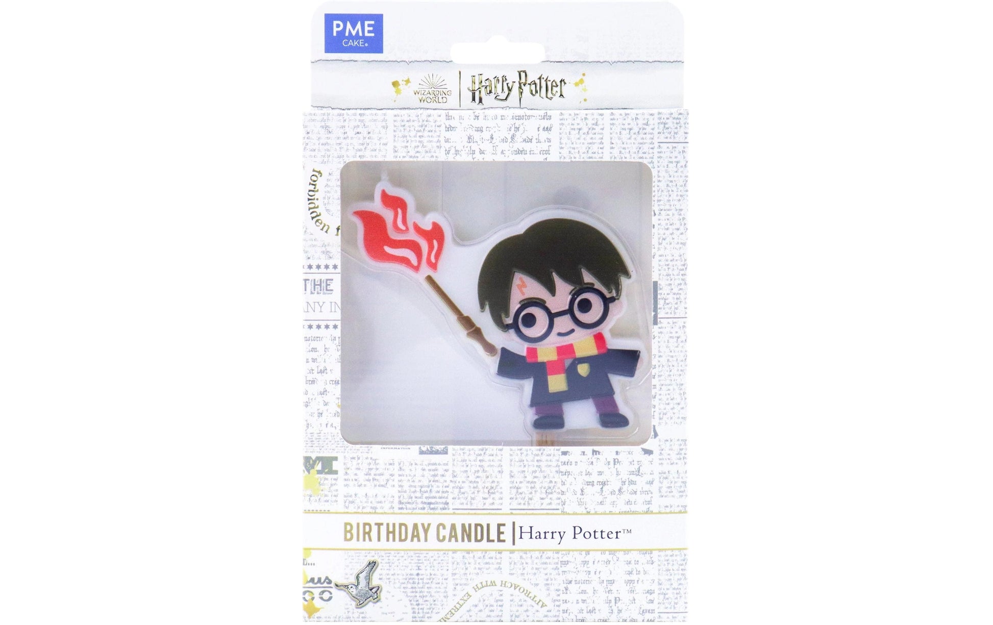 PME Harry Potter Geburtstagskerzen – Mehrfarbig – 8,5 cm – 1 Stück