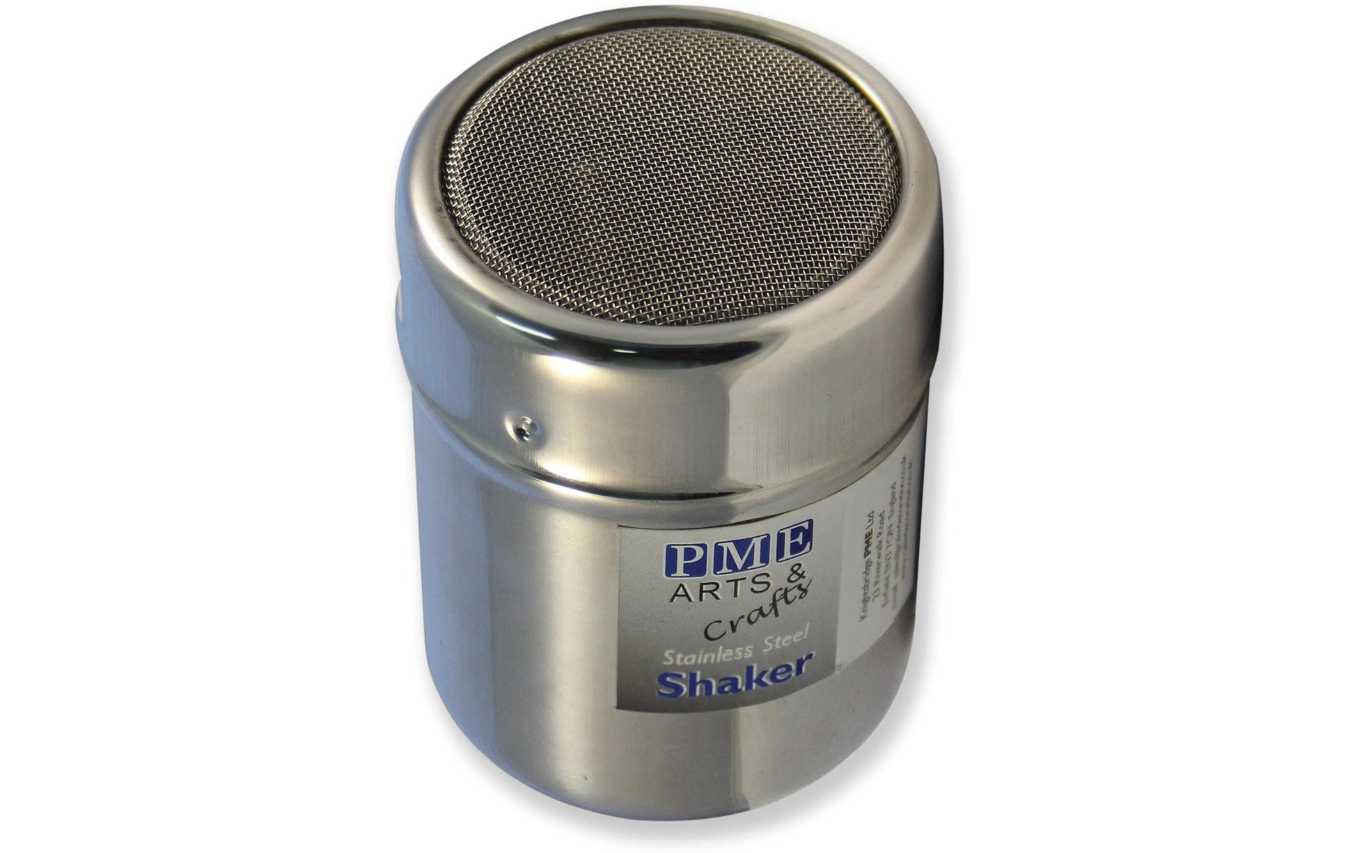 PME Streudose, 8 cm, Edelstahl, silber, für Puderzucker