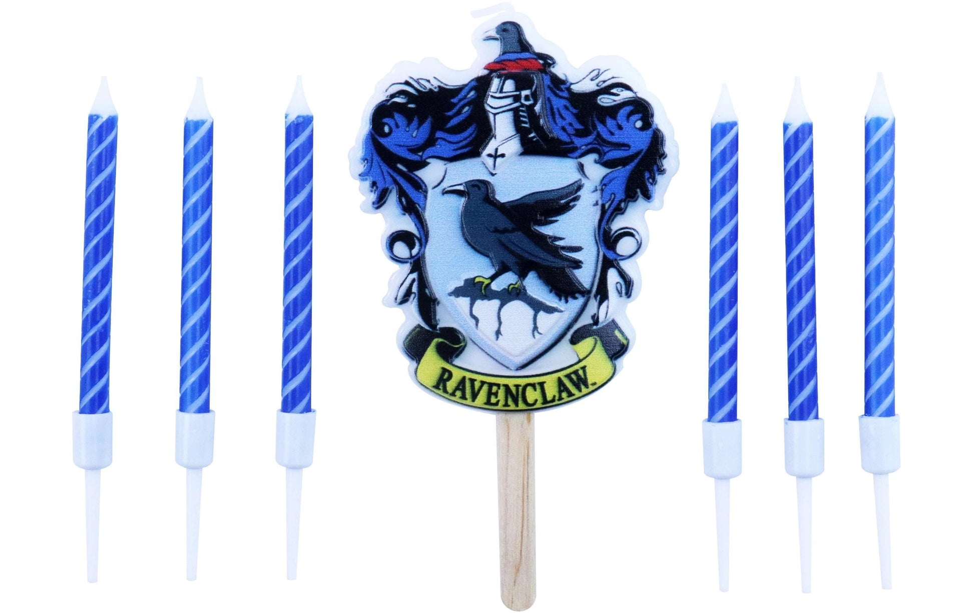 PME Geburtstagskerzen Harry Potter Ravenclaw – Grün – 7,0 cm – Kunststoff – 7 Stk