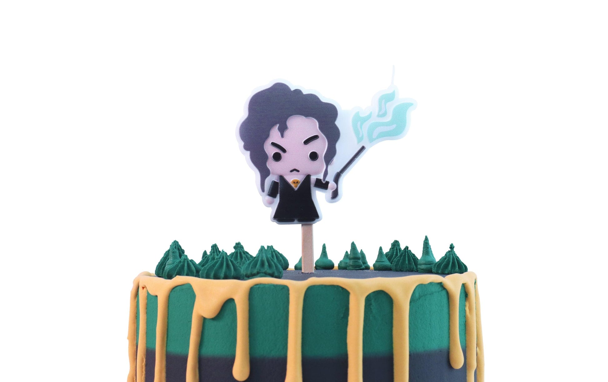 PME Geburtstagskerze Bellatrix Lestrange – mehrfarbig – 9,5 × 9,0 cm – 1 Stk