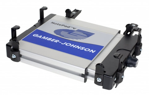 Gamber-Johnson Laptop-Ständer – bis 15,7", verstellbar – Schwarz/Grau