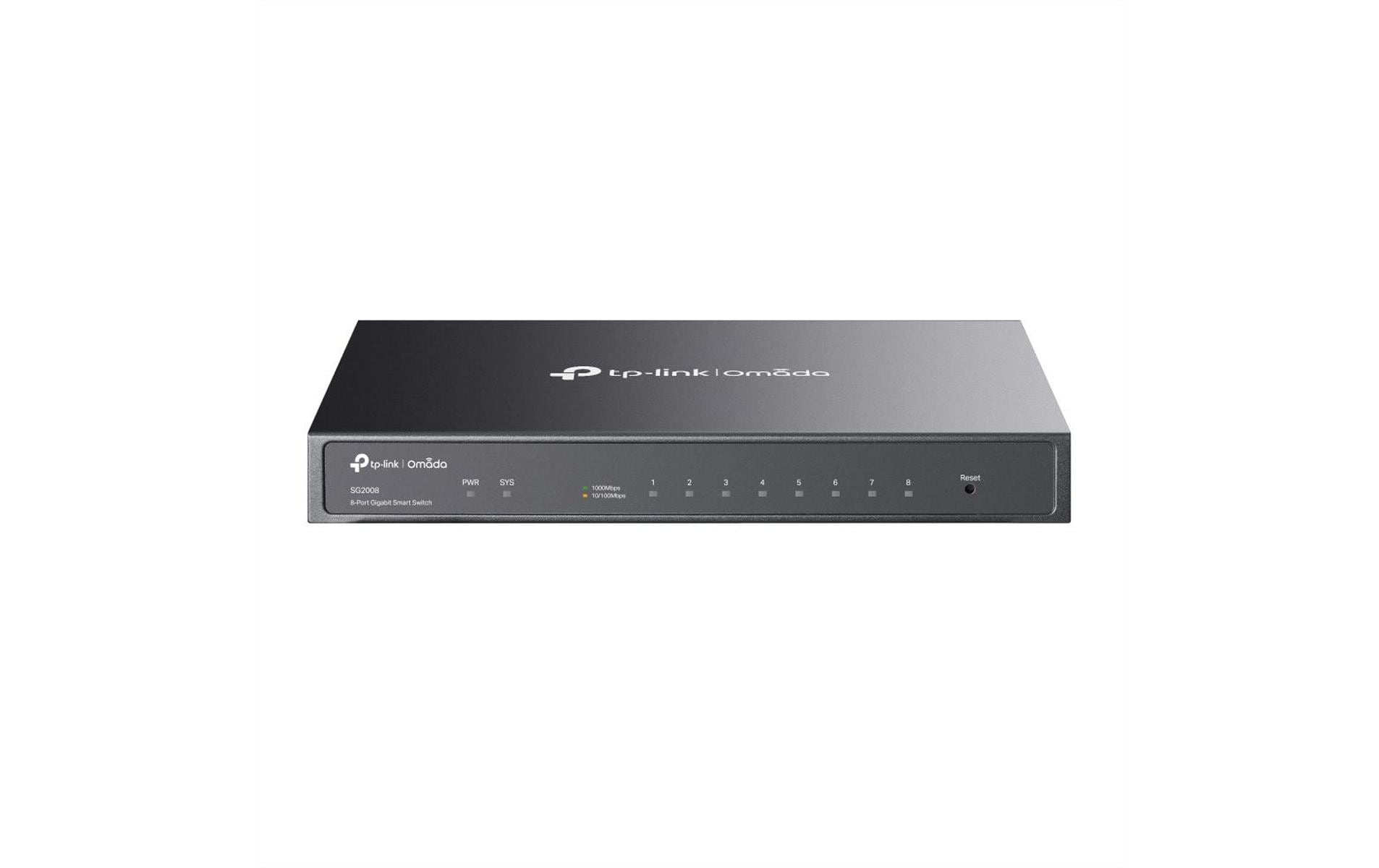 TP-Link Omada SG2008 – Managed L2/L2+ Switch – 8× 1G