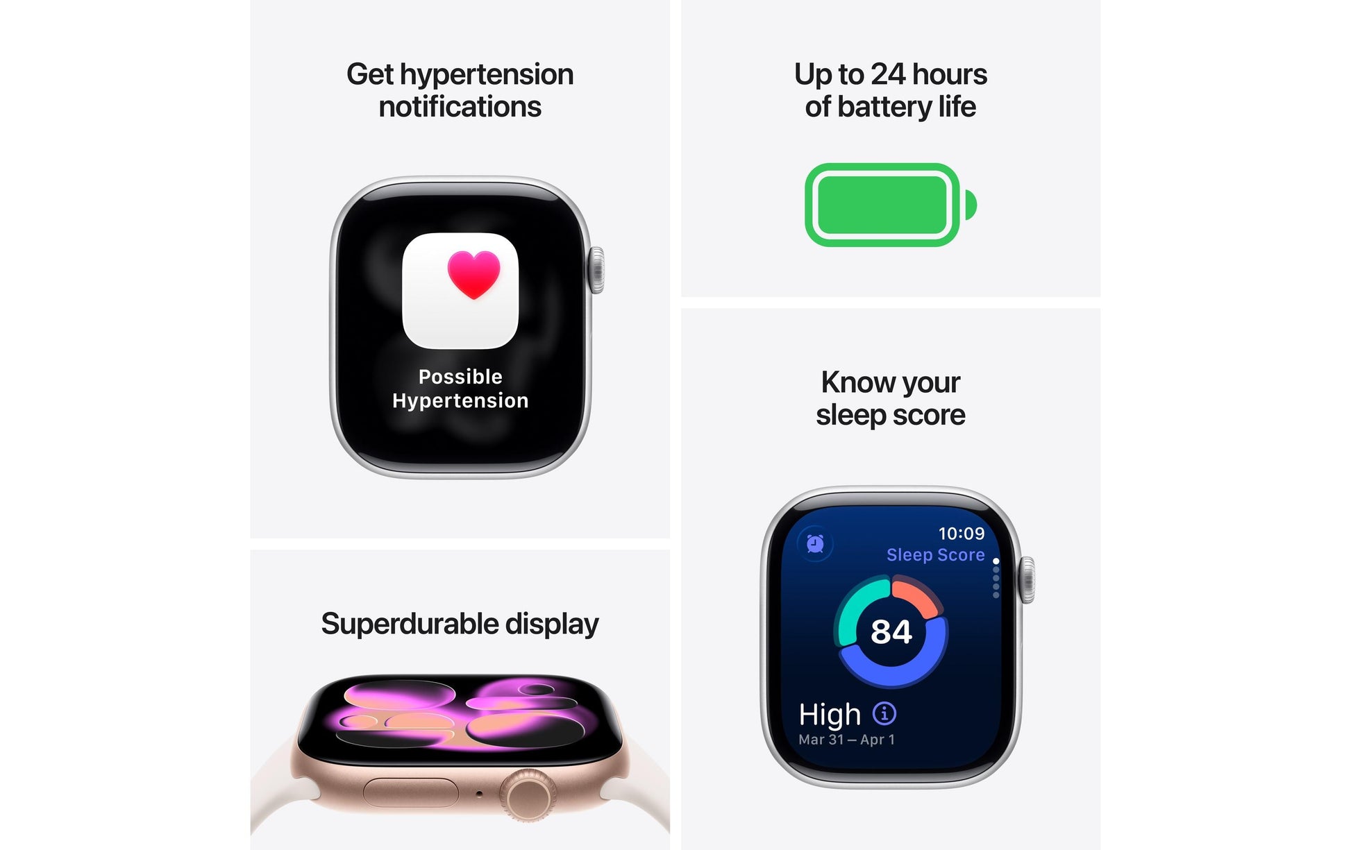 Apple Watch S11 – Smartwatch – 46 mm, GPS, OLED, 50 m, Roségold, Light Blush Sportarmband S/M