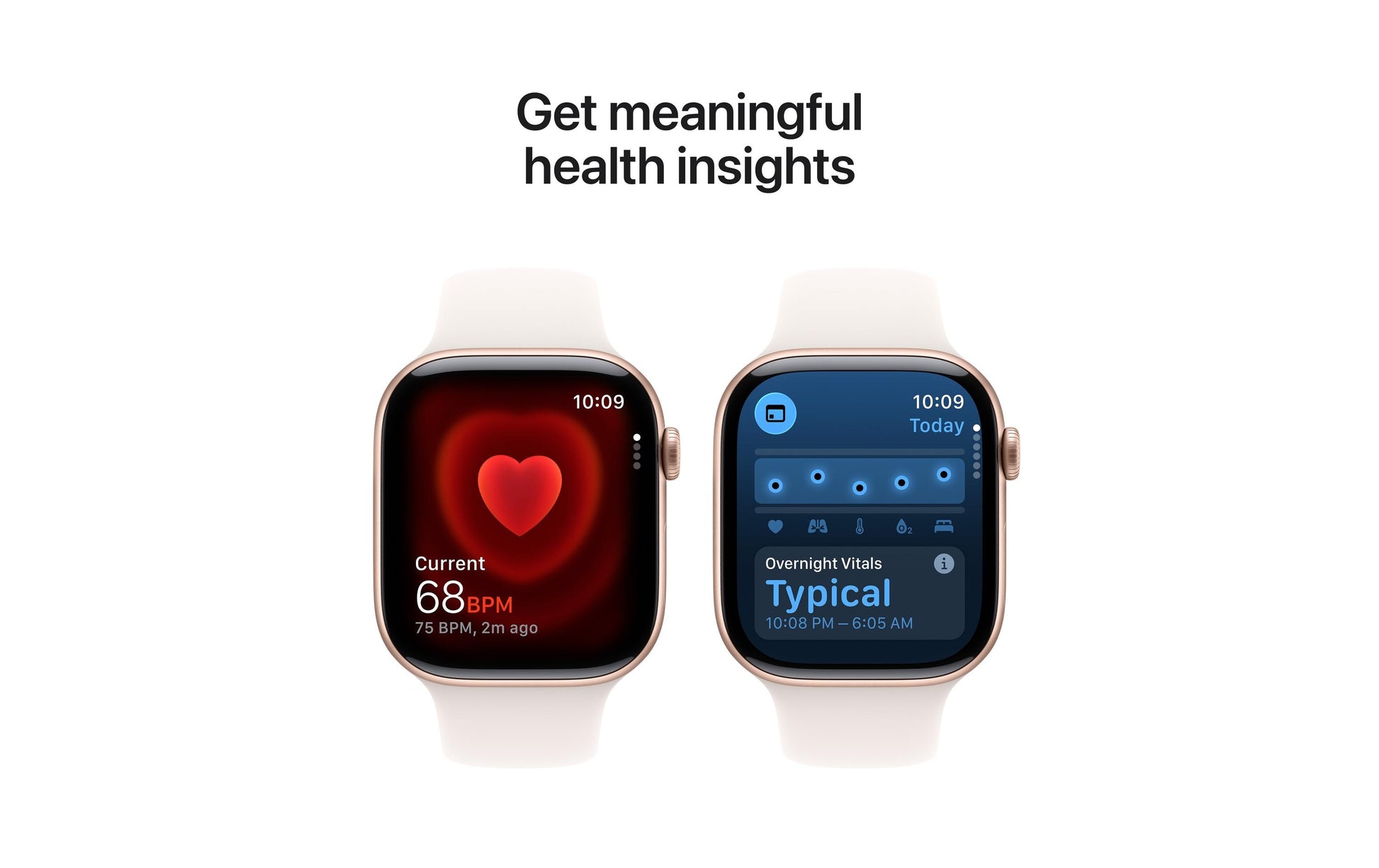 Apple Watch S11 – Smartwatch – 46 mm, GPS, OLED, 50 m, Roségold, Light Blush Sportarmband S/M