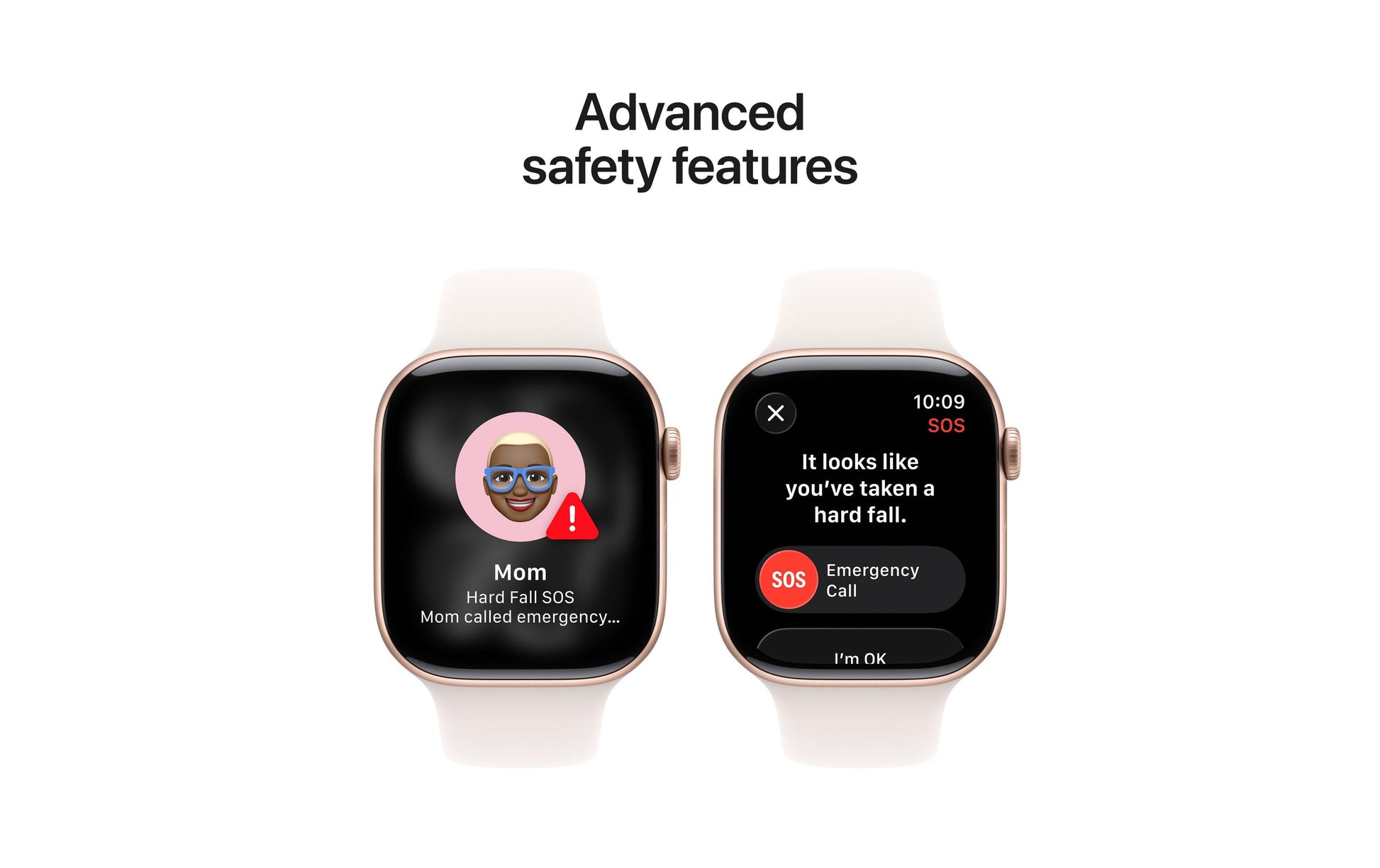 Apple Watch S11 – Smartwatch – 46 mm, GPS, OLED, 50 m, Roségold, Light Blush Sportarmband S/M