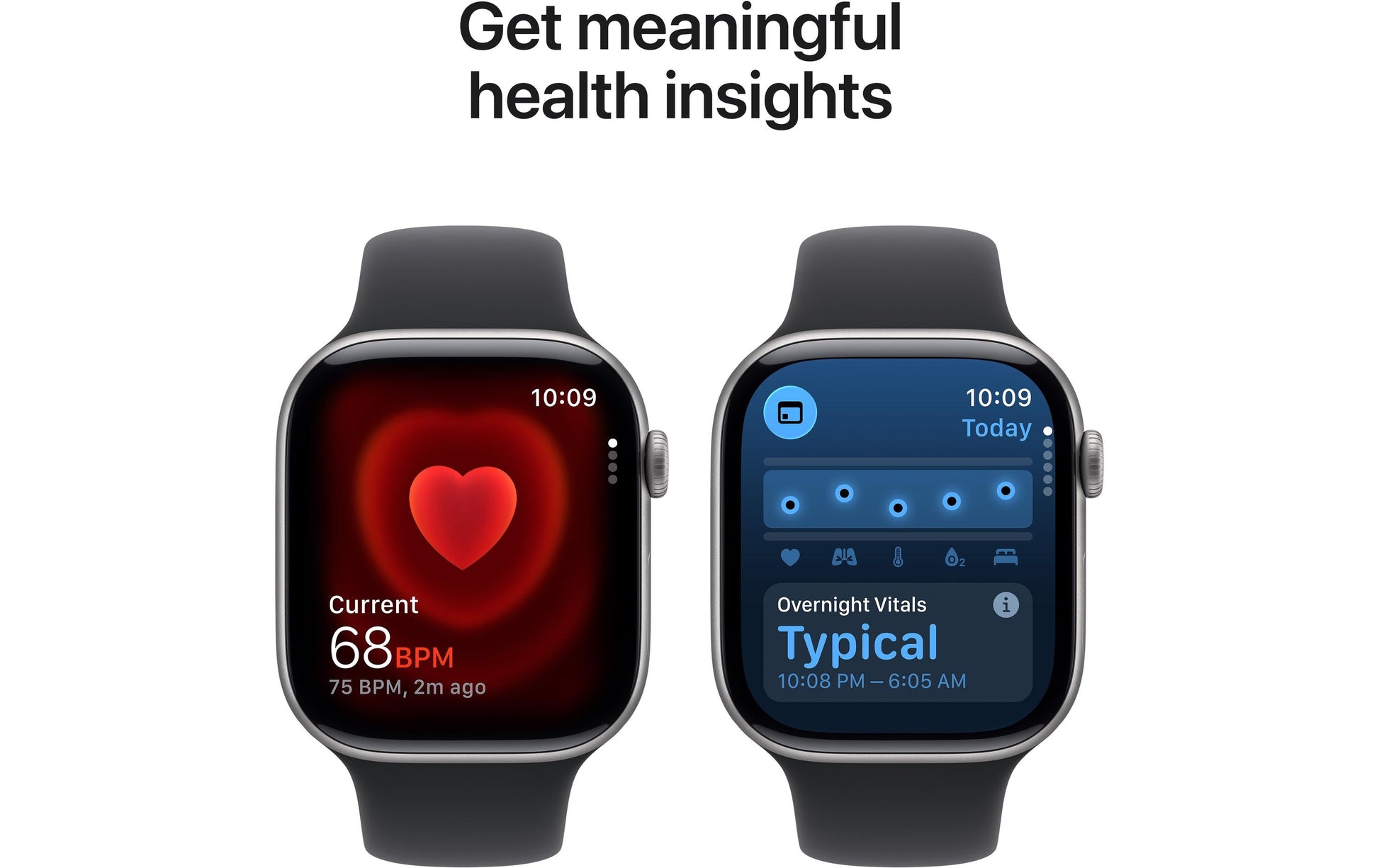 Apple Watch S11 – Smartwatch – 46 mm, GPS, OLED, 50 m, Space Grey/Schwarz, S/M Sportarmband