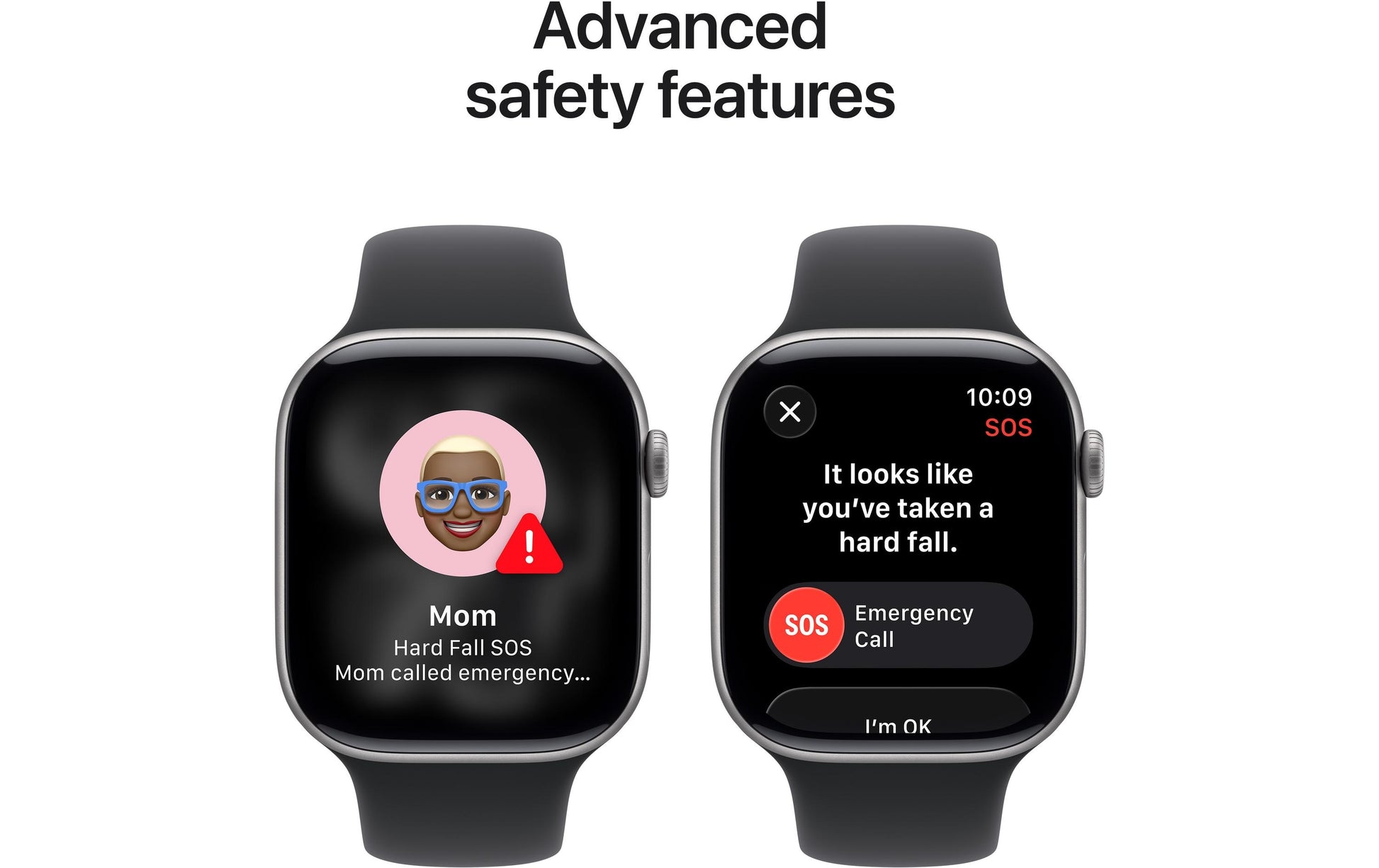 Apple Watch S11 – Smartwatch – 46 mm, GPS, OLED, 50 m, Space Grey/Schwarz, S/M Sportarmband