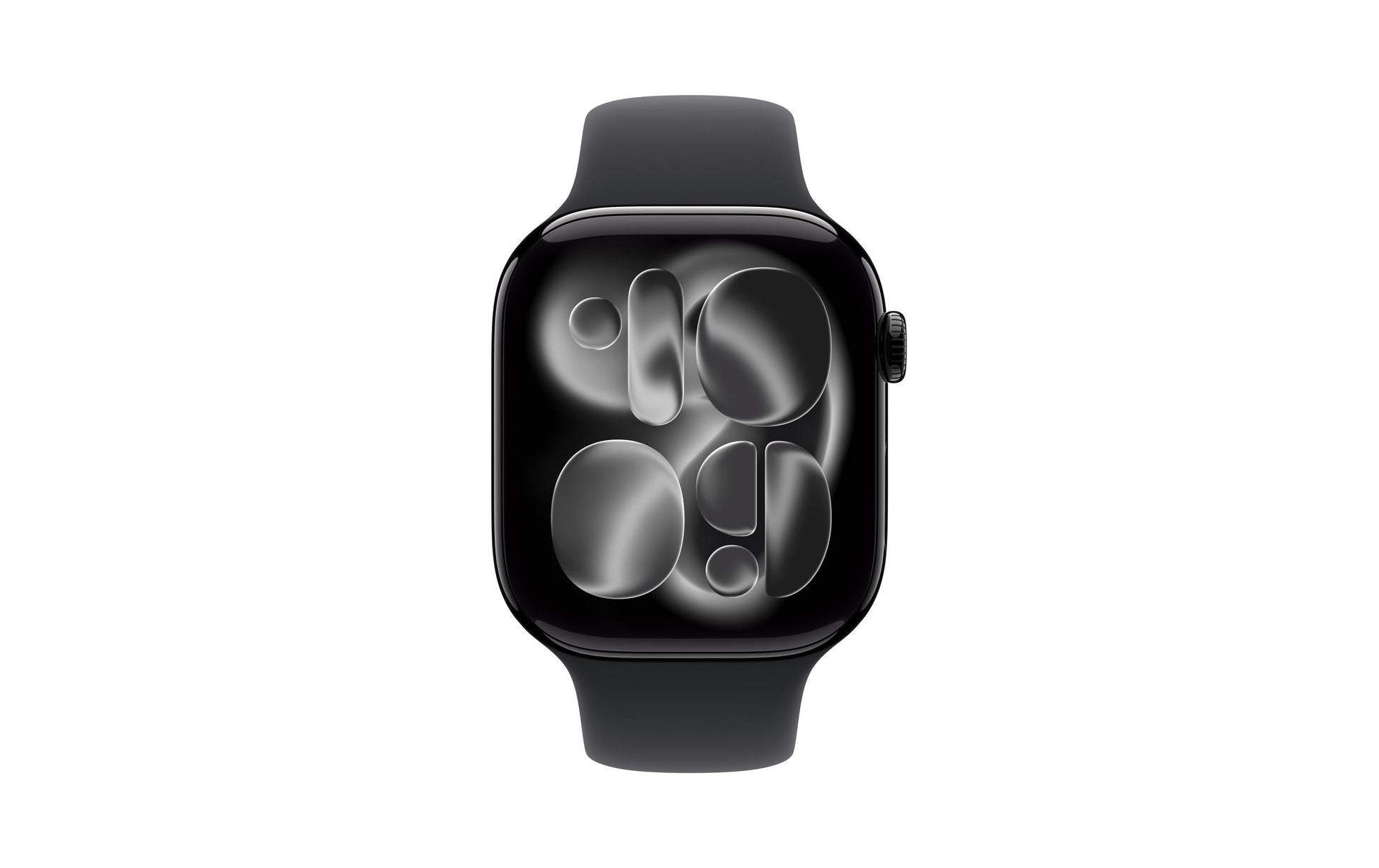 Apple Watch S11 – Smartwatch – 46 mm, LTE, OLED, 50 m, Schwarz, Bandgrösse S/M, Sportarmband