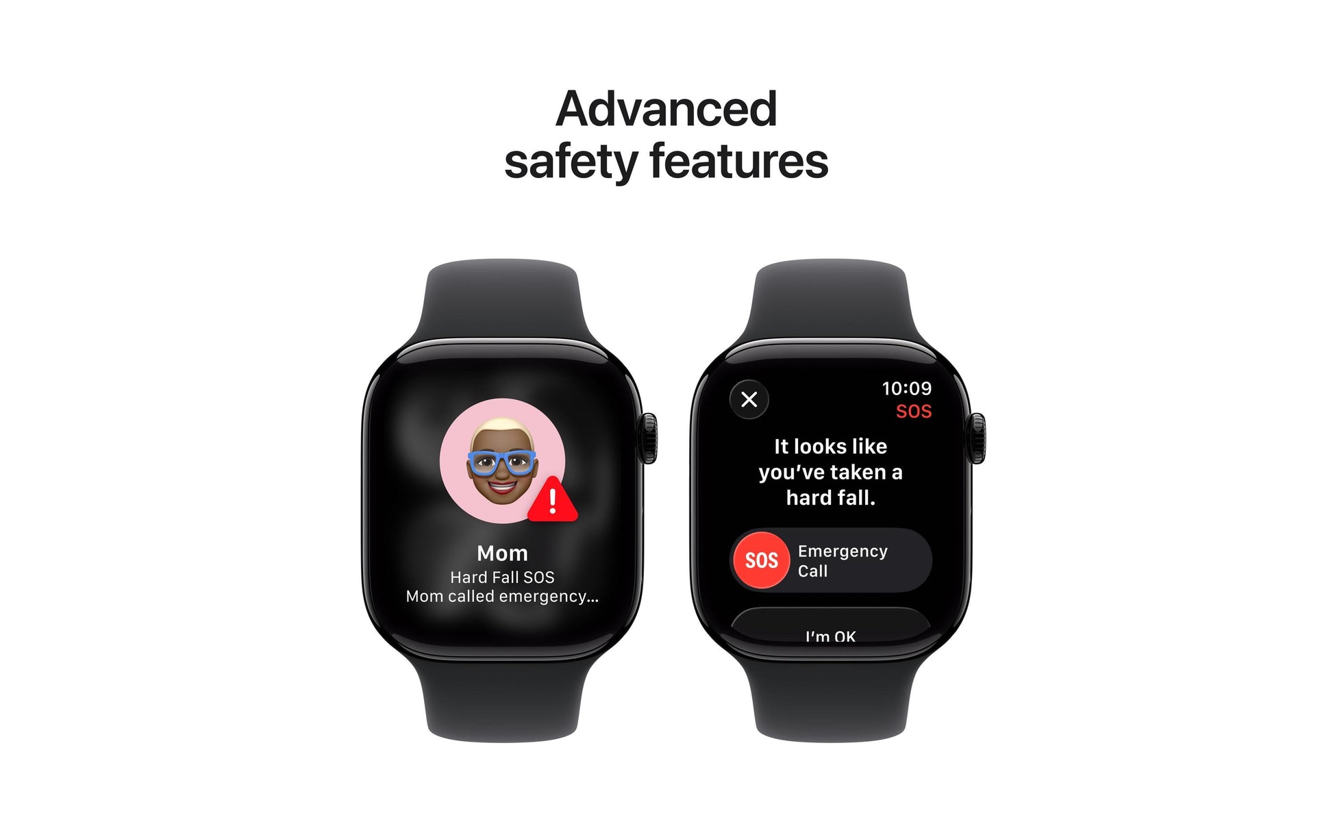 Apple Watch S11 – Smartwatch – 46 mm, LTE, OLED, 50 m, Schwarz, Bandgrösse S/M, Sportarmband