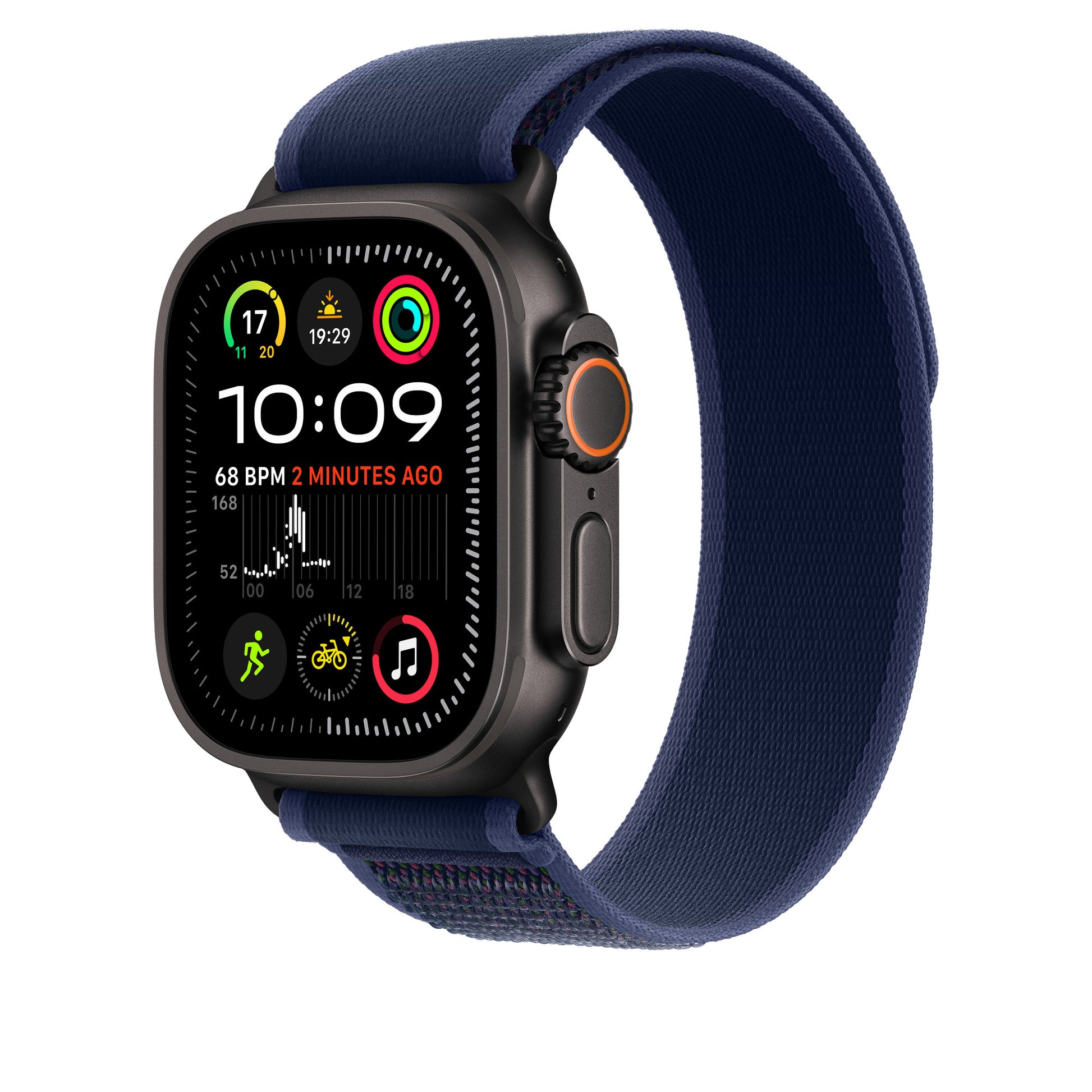 Apple Trail Loop, Blau, M/L, für Apple Watch