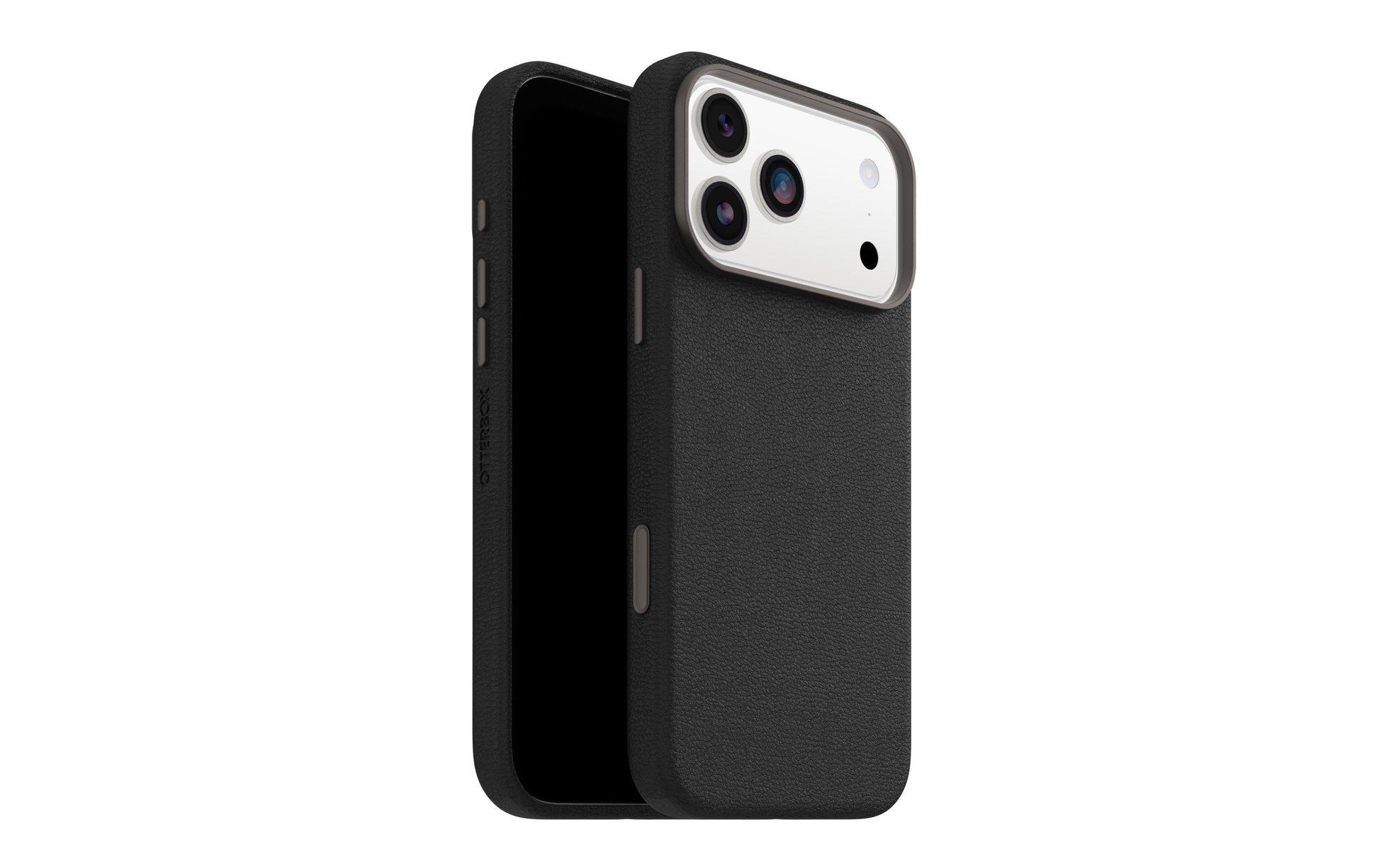 OtterBox Backcover Symmetry Cactus Leather – für Apple iPhone 17 Pro Max – schwarz – Kunstleder