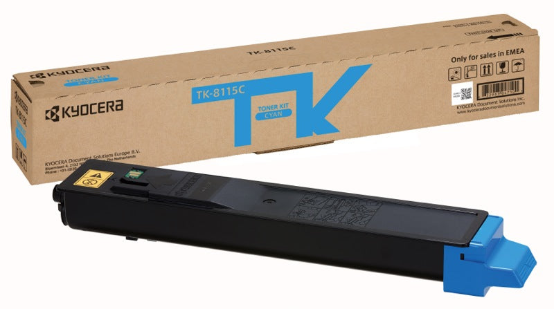 Kyocera – Toner TK-8115C – cyan, 6000 Seiten