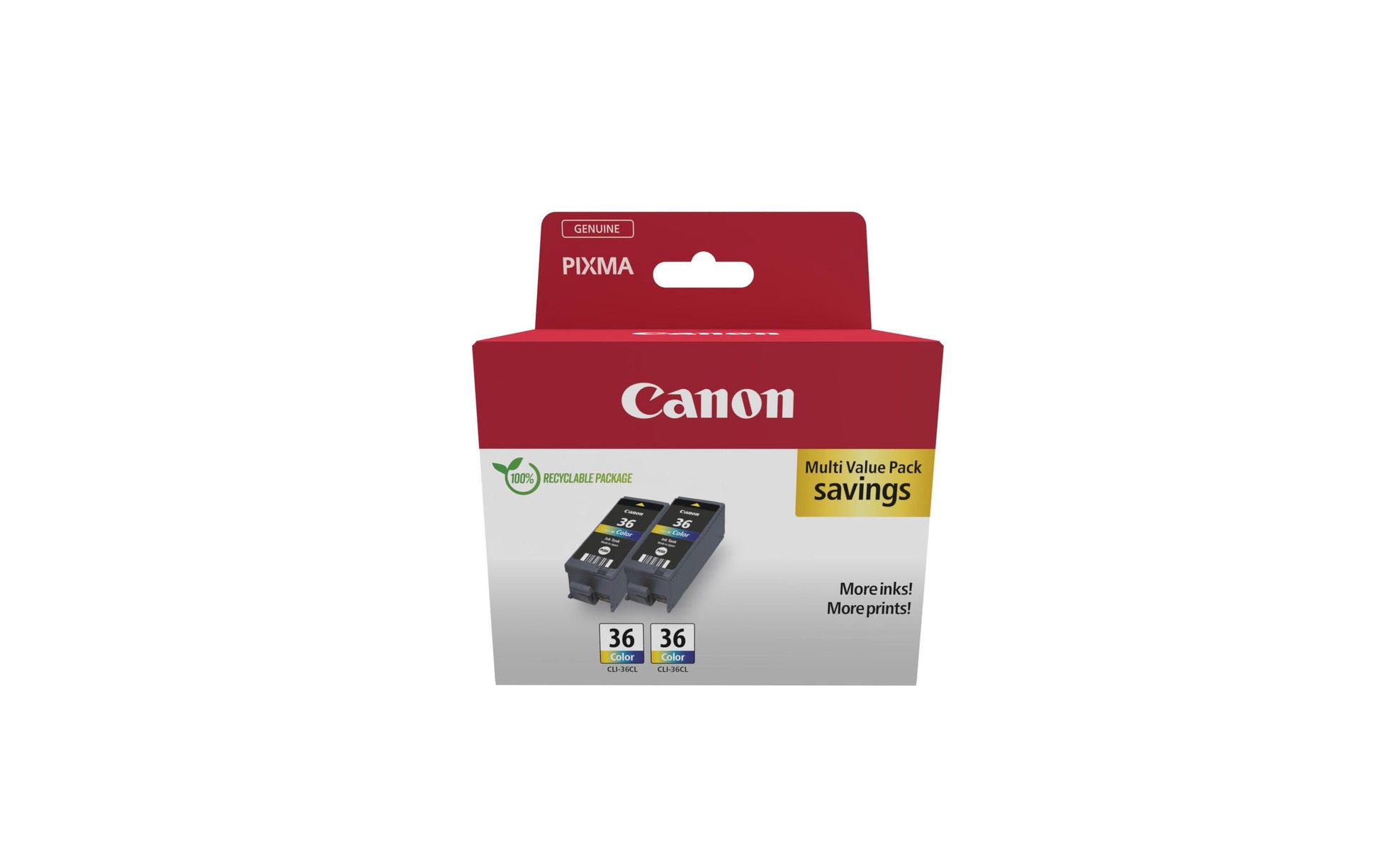 Canon Tintenpatronen-Multipack CLI-36CO, 2er-Pack