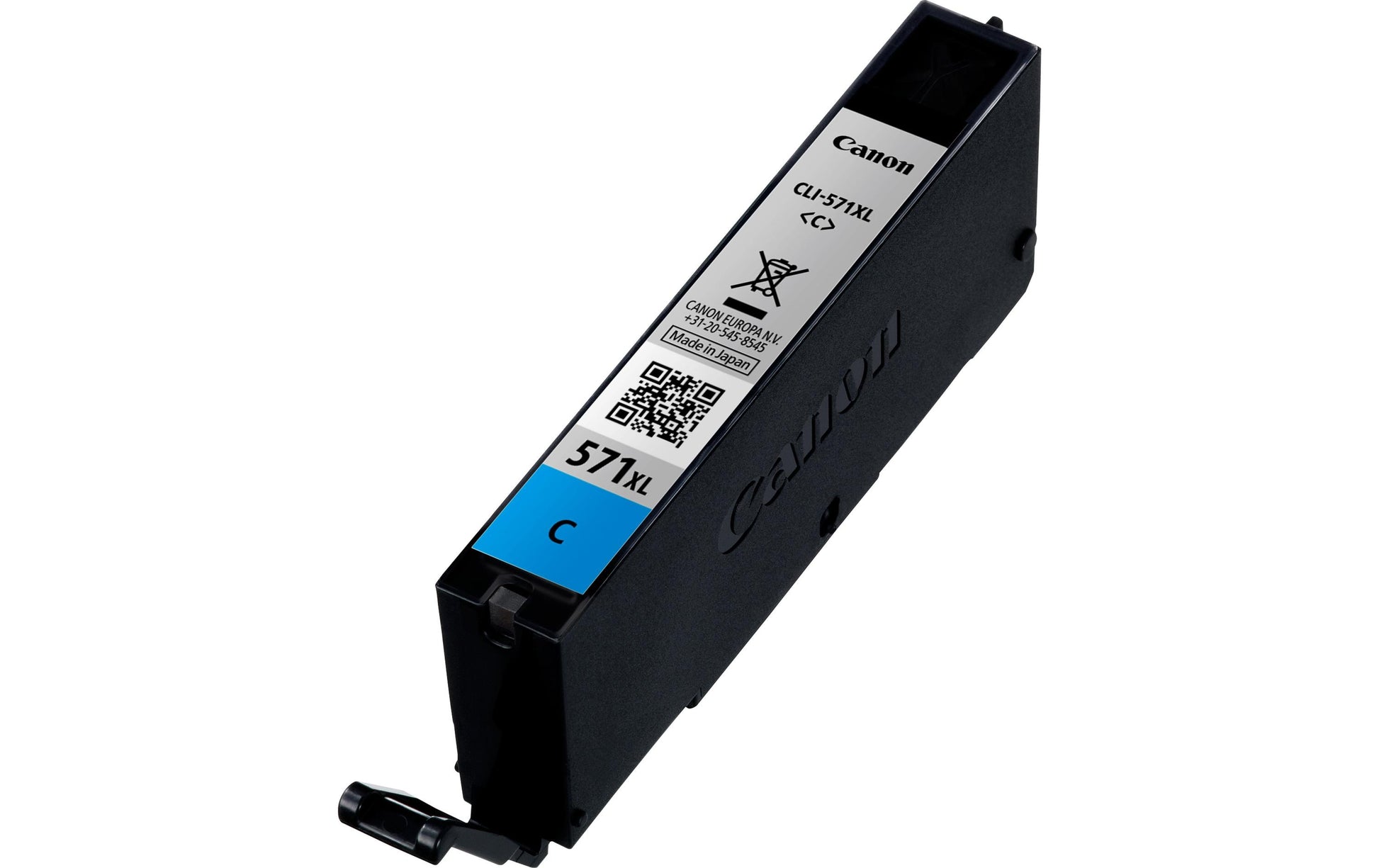 Canon Tintenpatrone CLI-571XL C, cyan, XL, 440 Seiten – für Canon-Drucker