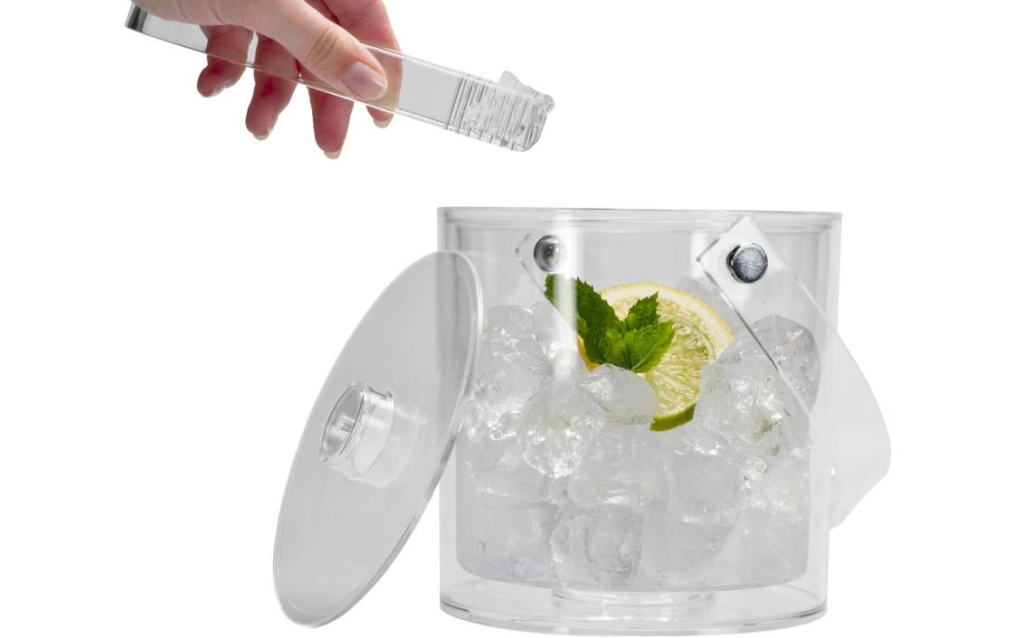 Nouvel Eisbehälter – Kunststoff (Polystyrol), Transparent, für alle Küchenmaschinen