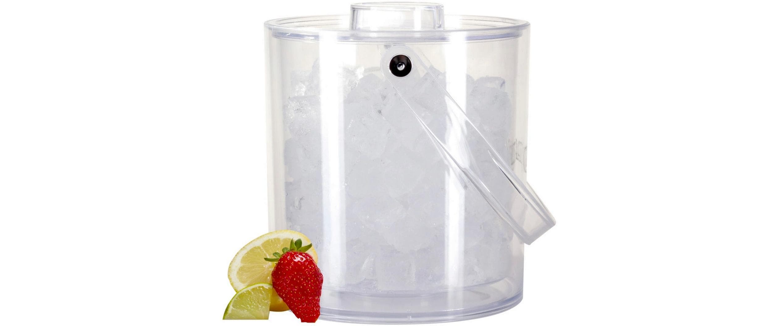 Nouvel Eisbehälter – Kunststoff (Polystyrol), Transparent, für alle Küchenmaschinen