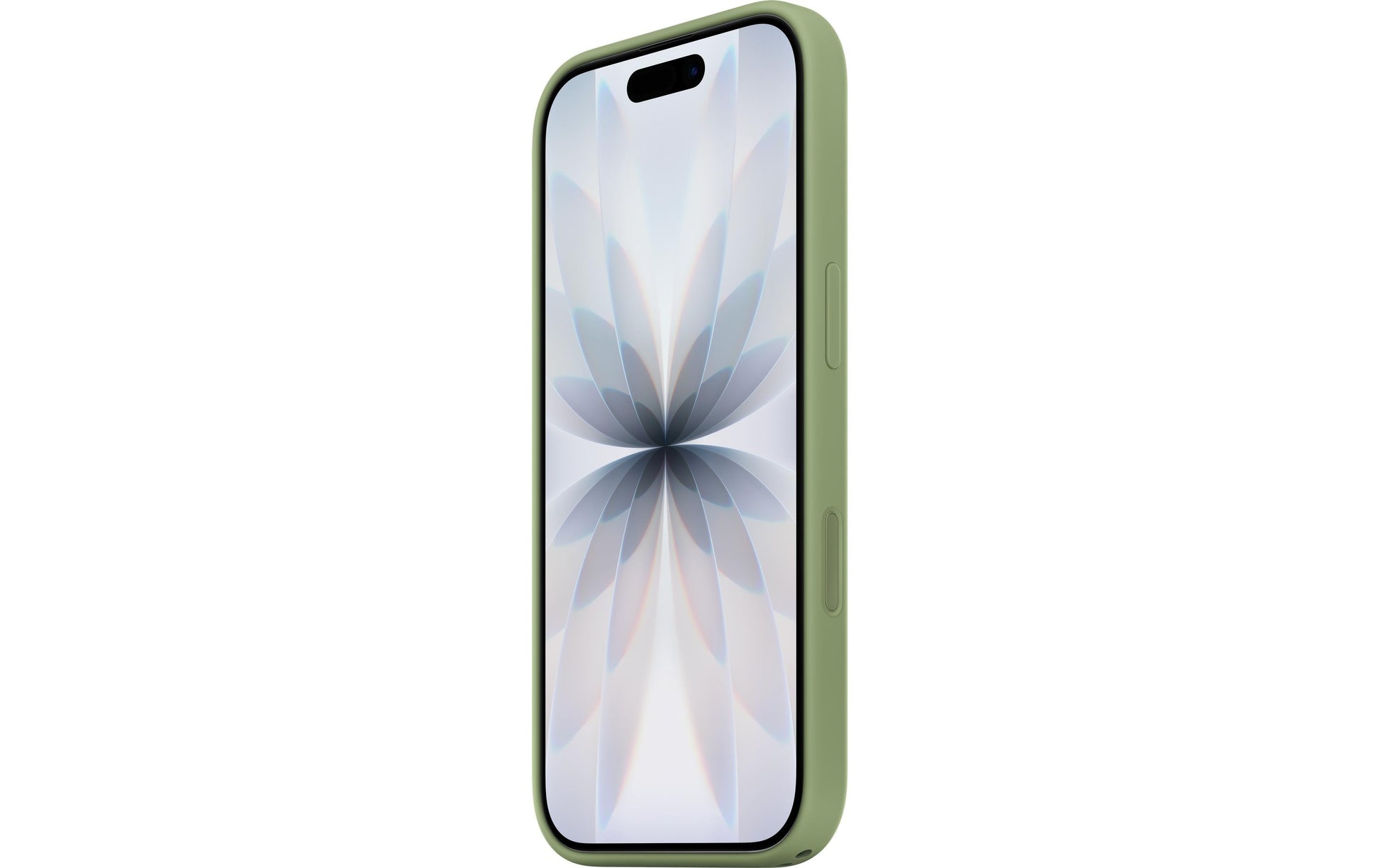 Apple Backcover – für Apple iPhone 17 – grün – Silikon – MagSafe-kompatibel, mit Kartenfach