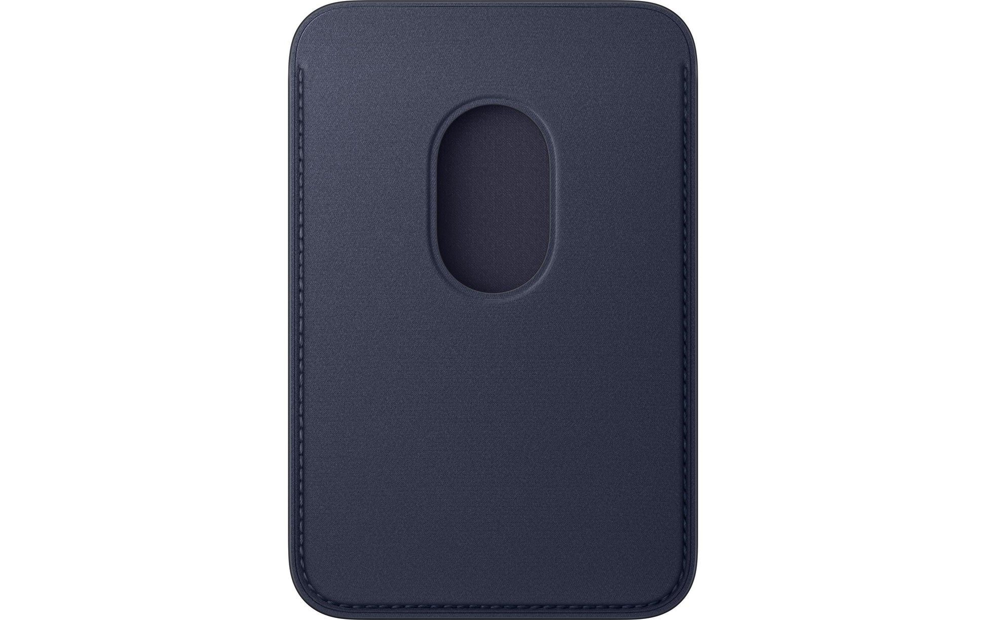 Apple Feingewebe Wallet MGH94ZM/A – Kartenhalter – für iPhone (MagSafe) – Navy