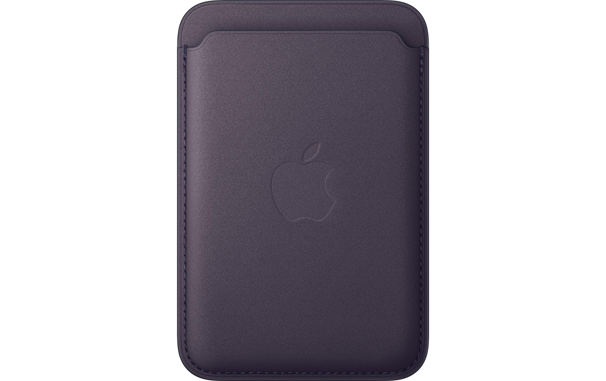 Apple FineWoven Wallet-Case MagSafe – Midnight Purple – für iPhone