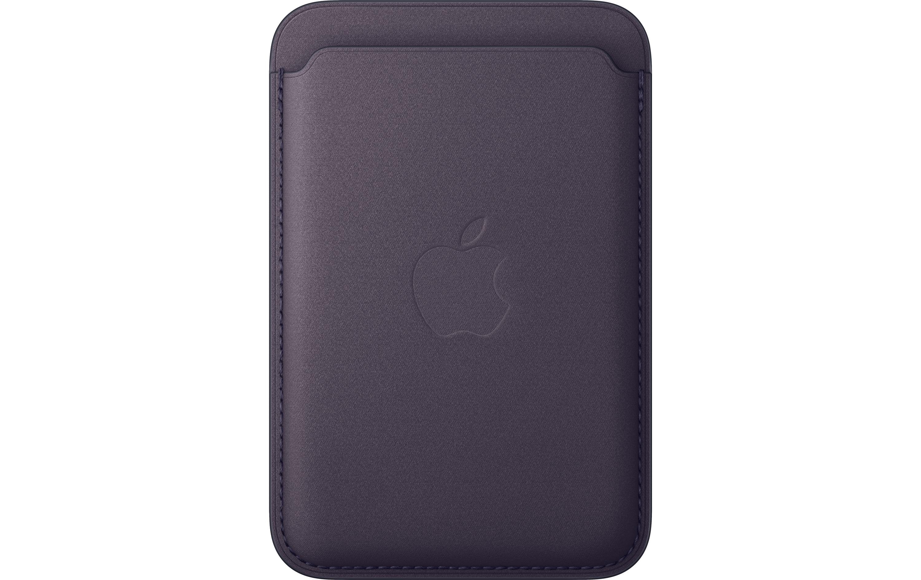 Apple FineWoven Wallet-Case MagSafe – Midnight Purple – für iPhone