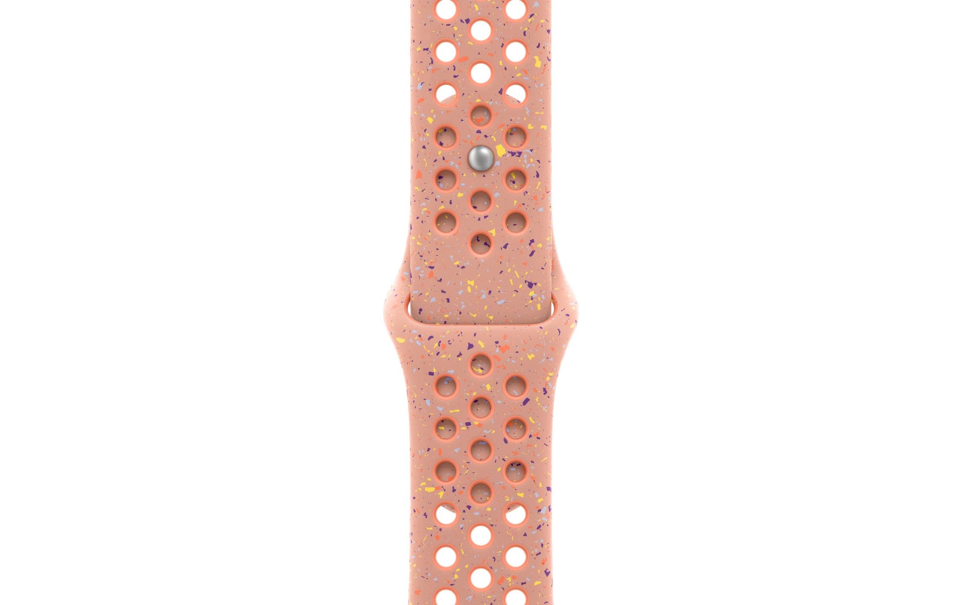 Apple Nike Sport Band – Armband – für Apple Watch 46 mm, Alpenglow Pink, S/M, Polymer
