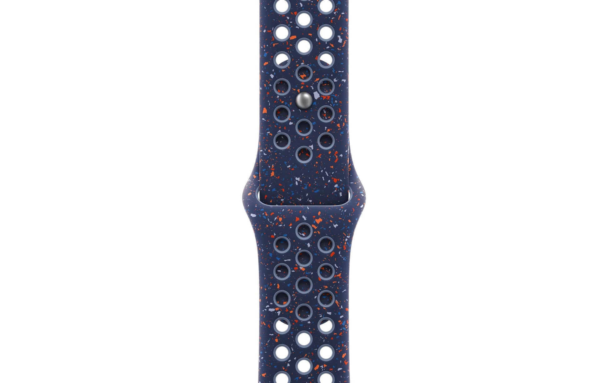 Apple Nike Sport Band – Armband – für Apple Watch 46 mm, Blue Ribbon, Bandgrösse M/L, Polymer