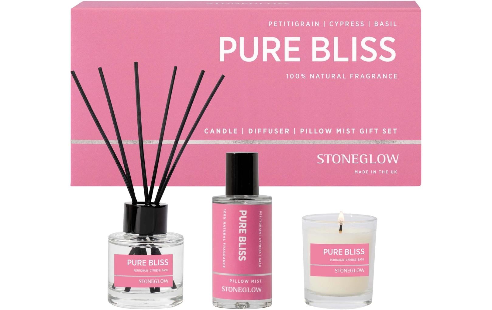 Stoneglow Geschenkset Pure Bliss Lavendel – 50 ml