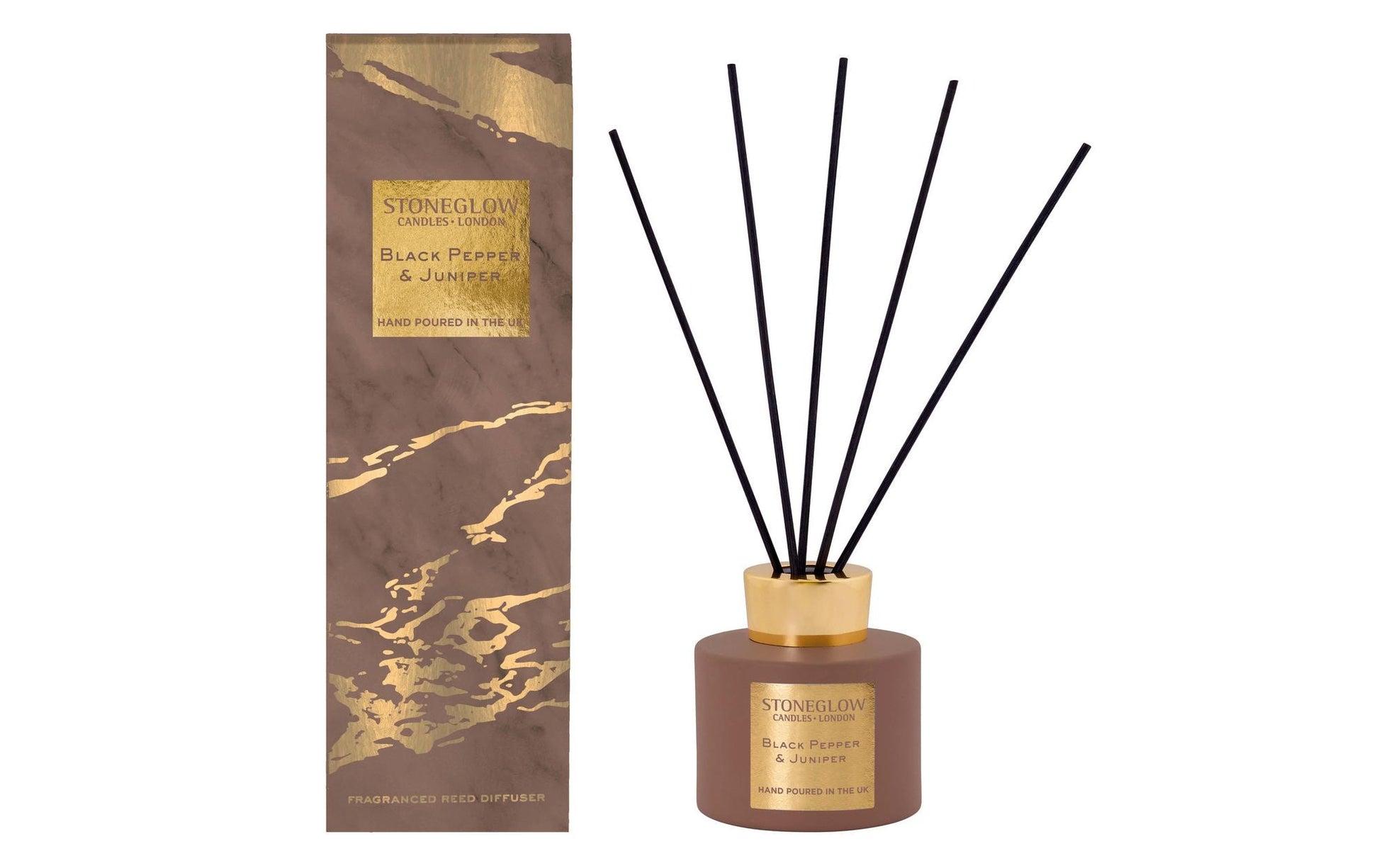 Stoneglow Duftstäbchen Black Pepper & Juniper – 120 ml