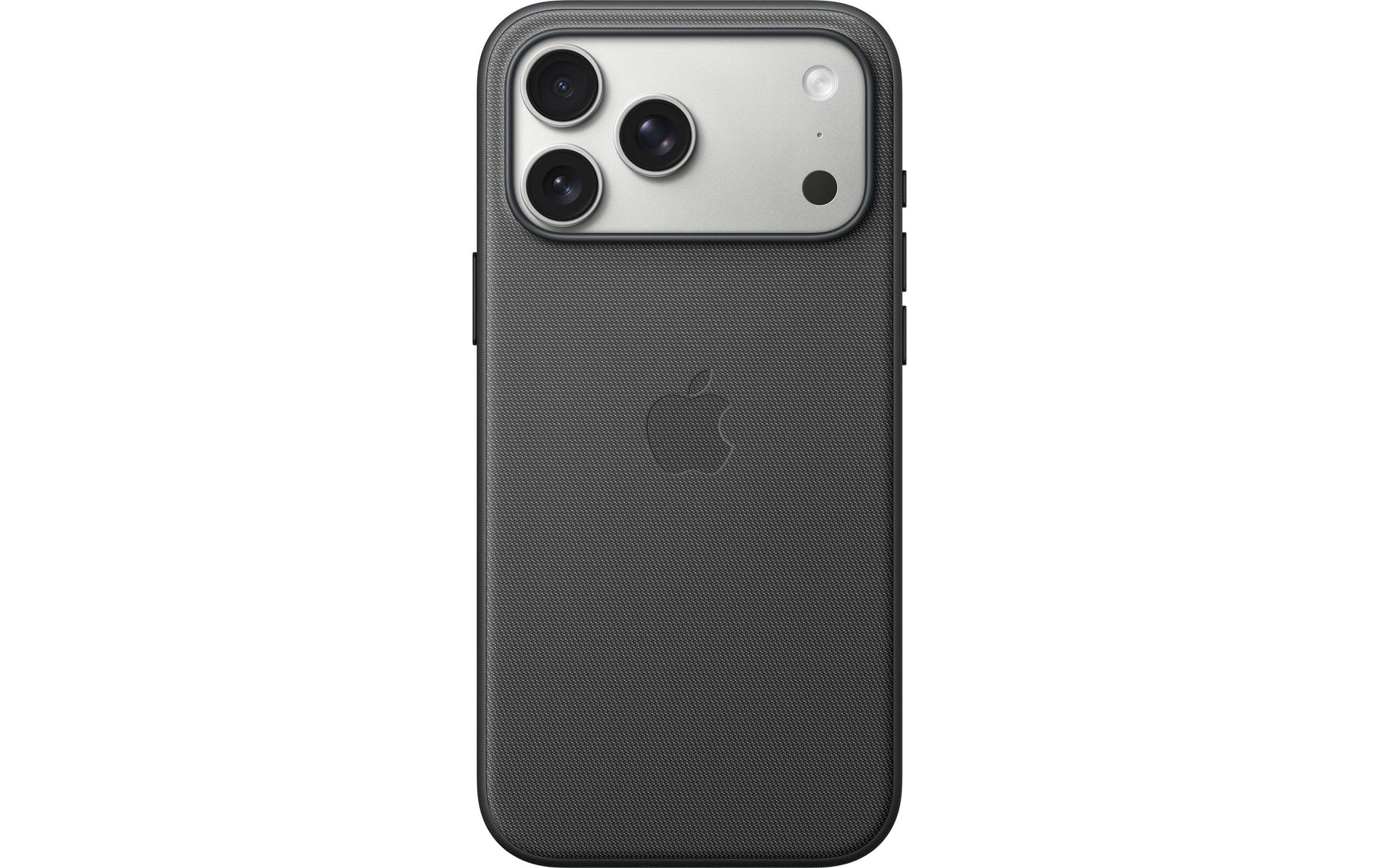 Apple Backcover TechWoven – für Apple iPhone 17 Pro Max – schwarz – PC, MagSafe-kompatibel, mit Kartenfach