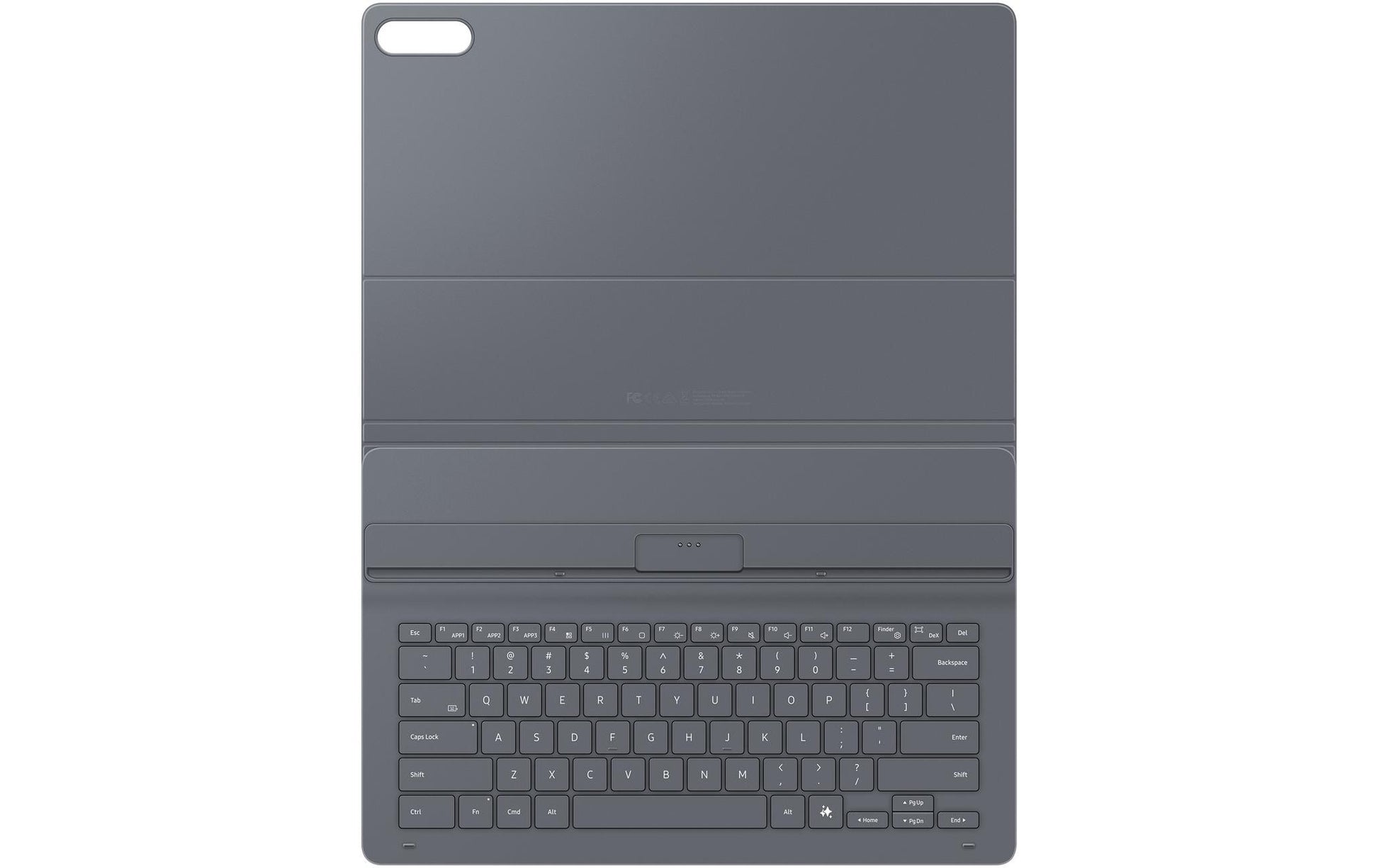 Samsung Book Cover Slim Keyboard Notebook-Schutzhülle – für Tablets bis 11", Kunststoff, Schwarz