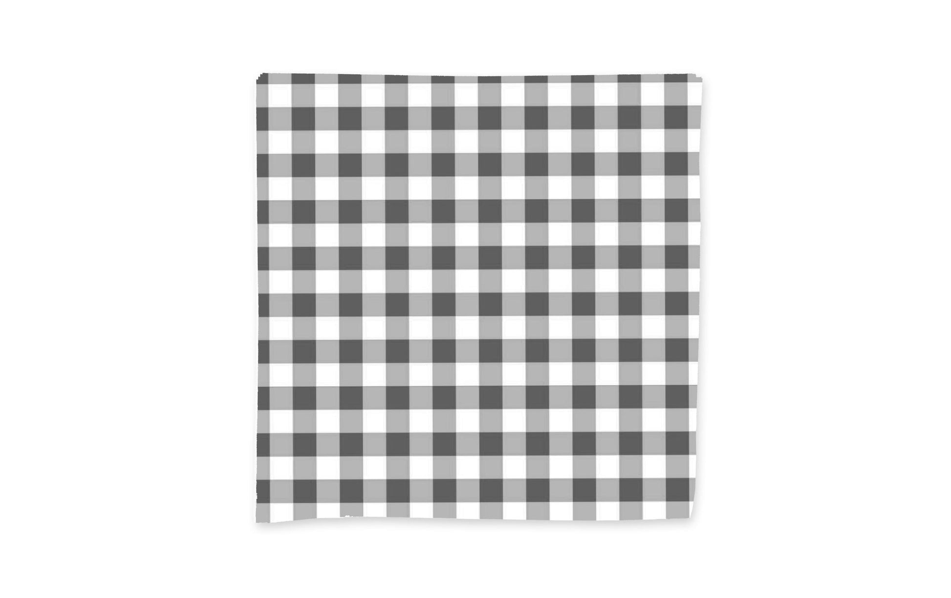 Trendform Servietten Vichy schwarz/weiss – 33 × 33 cm, 3-lagig – 20 Stück
