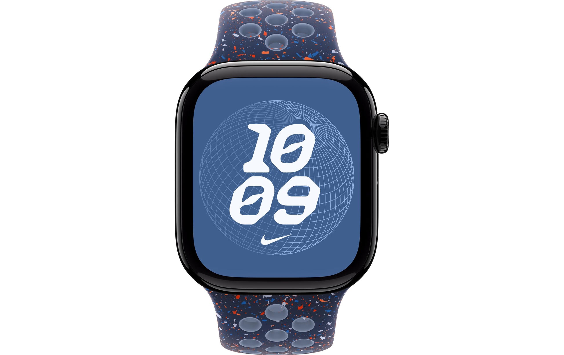 Apple Nike Sport Band – Armband – für Apple Watch 42 mm, Blau, Grösse S/M, Polymer