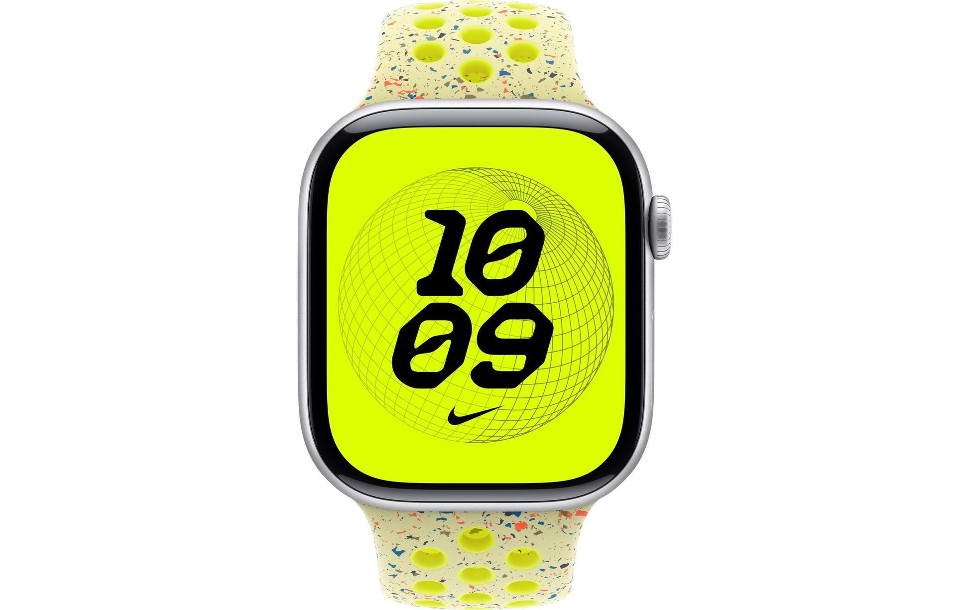 Apple Nike Sport Band – Armband – für Apple Watch 46 mm, Grün, M/L, Polymer