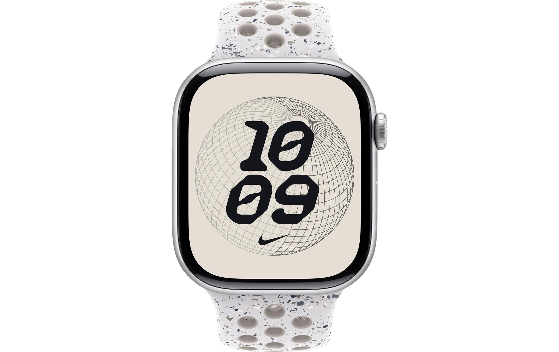 Apple Nike Sport Band – Armband – für Apple Watch 46 mm, Grau, M/L, Polymer