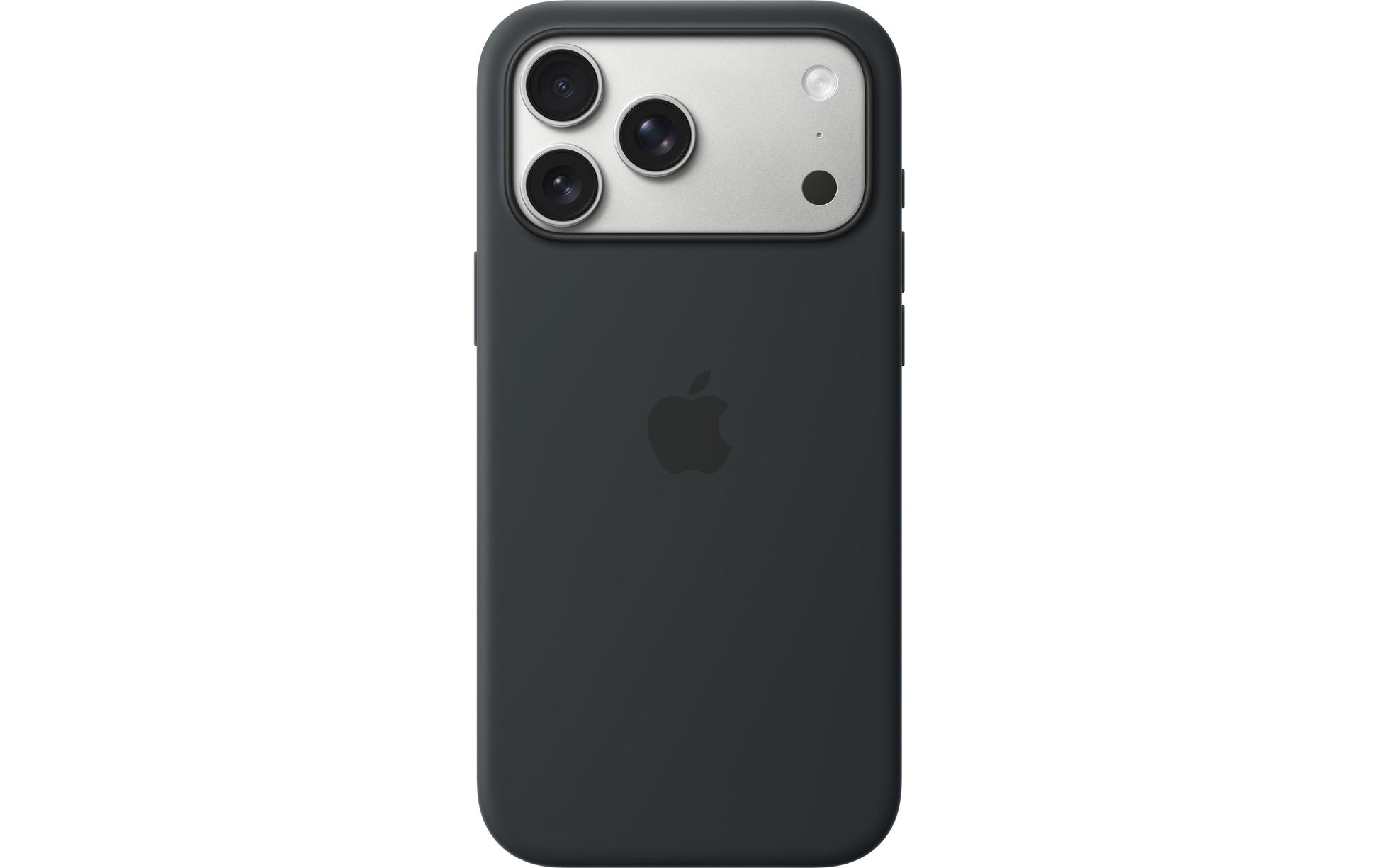 Apple Backcover – für Apple iPhone 17 Pro Max, MagSafe, Silikon+Mikrofaser, Schwarz