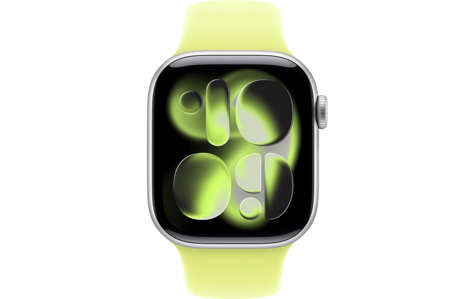 Apple Sport Band – Armband – für Apple Watch 42 mm, Neon Gelb, M/L, Polymer