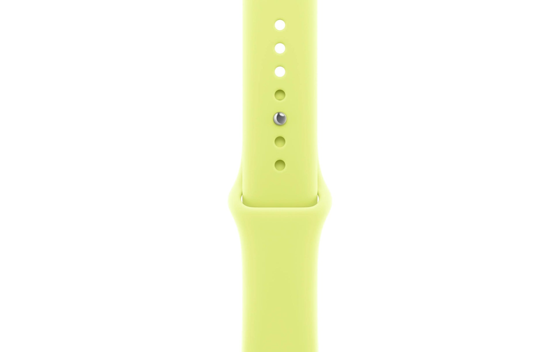 Apple Sport Band – Armband – für Apple Watch 42 mm, Neon Gelb, M/L, Polymer
