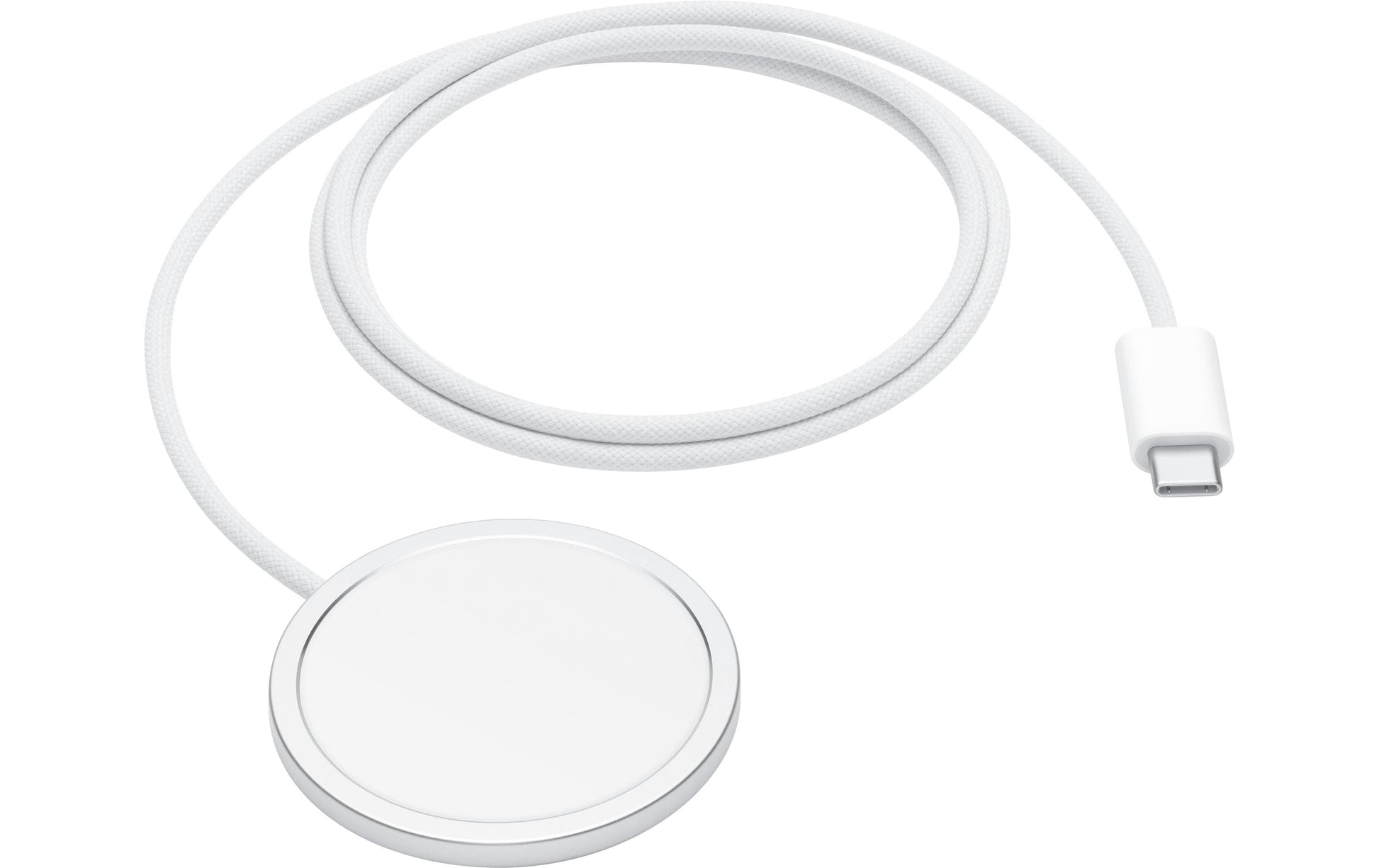 Apple MGD74ZM/A Kabelloses Ladegerät 25 W – MagSafe, Qi2 – USB‑C 1 m – für iPhone 15 Pro, AirPods Pro 3 und andere