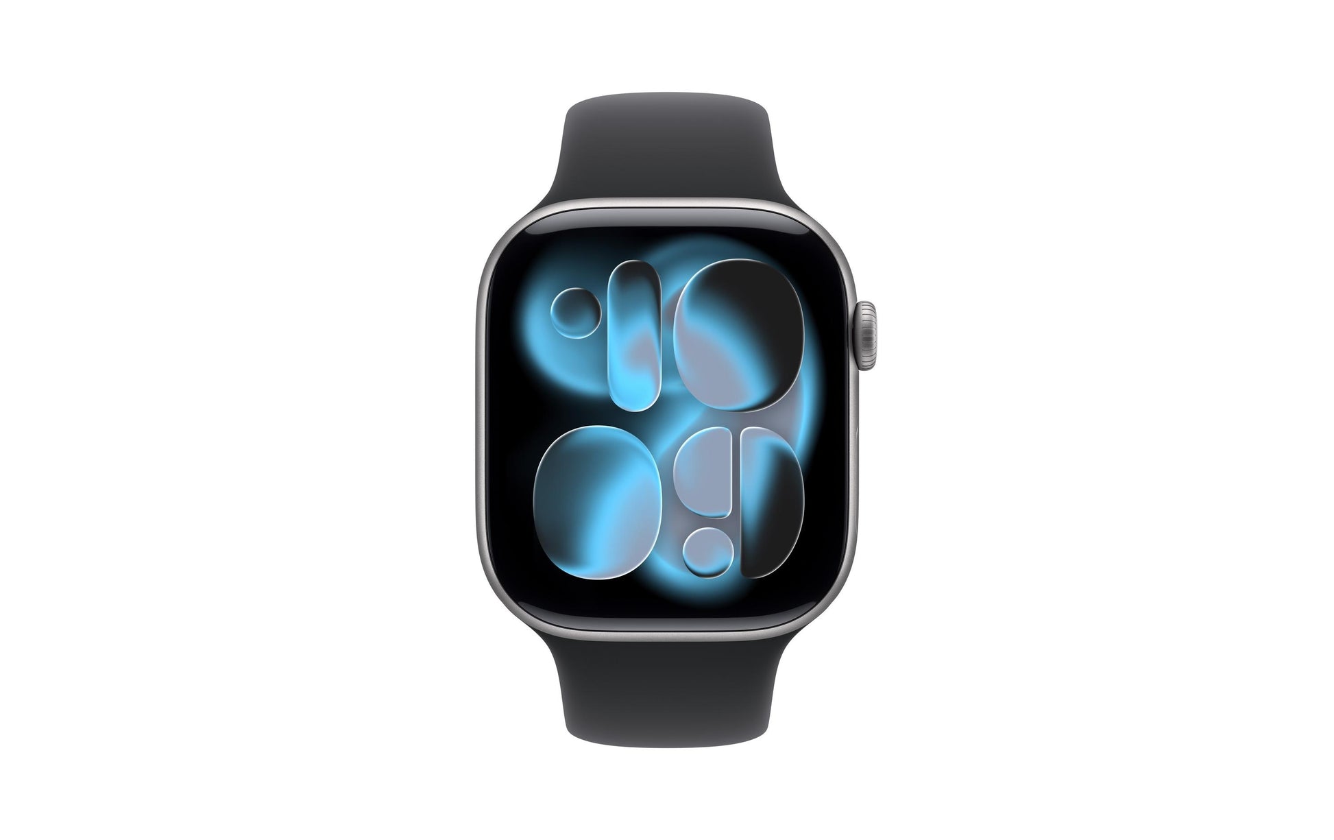 Apple Watch S11 – Smartwatch – 46 mm, LTE, OLED, 50 m, Space Grey, Bandgrösse S/M, Sportarmband