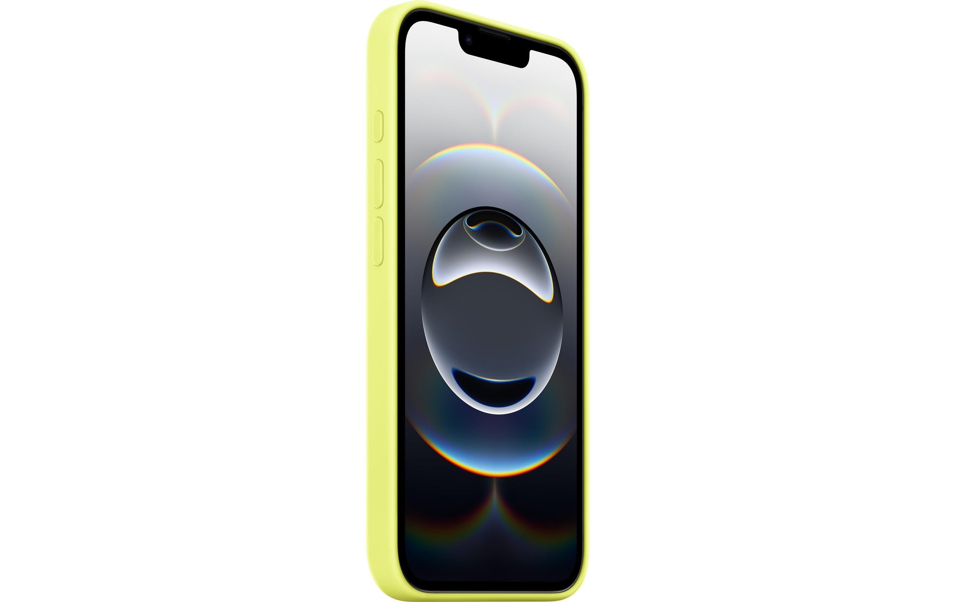 Apple Backcover – für Apple iPhone 16e – Neongelb – Silikon – MagSafe-kompatibel