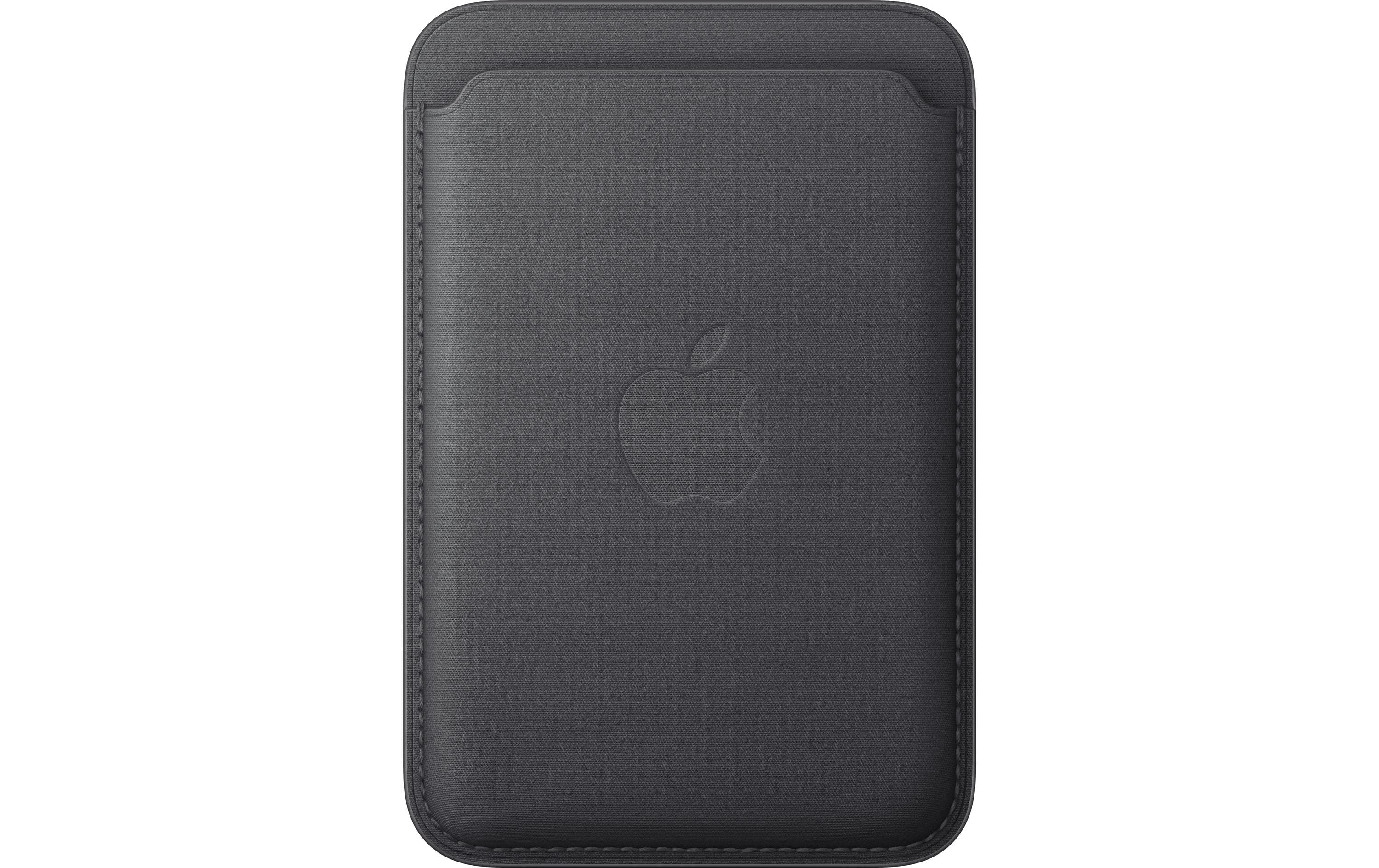 Apple FineWoven Wallet-Case MagSafe – Schwarz – für Apple iPhone