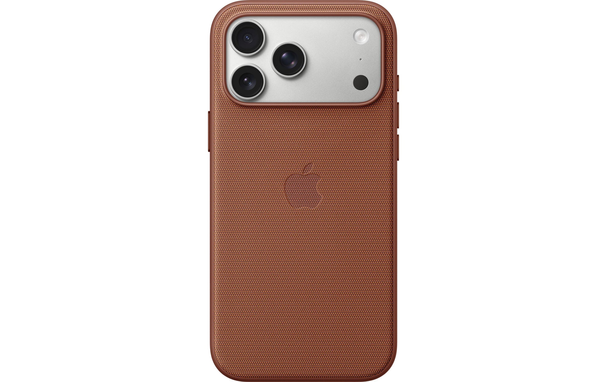 Apple Backcover TechWoven – für iPhone 17 Pro Max – braun – PC – MagSafe-kompatibel, mit Kartenfach
