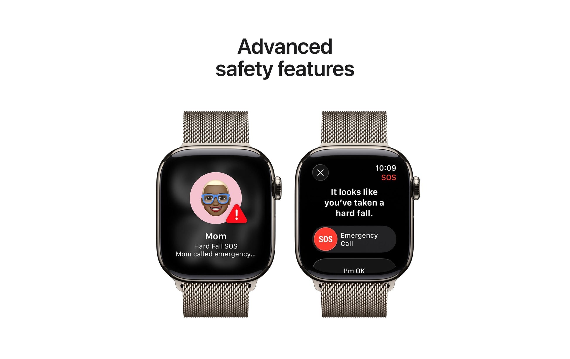 Apple Watch S11 – Smartwatch – 36 mm, LTE, OLED, 50 m, Natural Titanium, Bandgrösse S/M, Milanese Loop