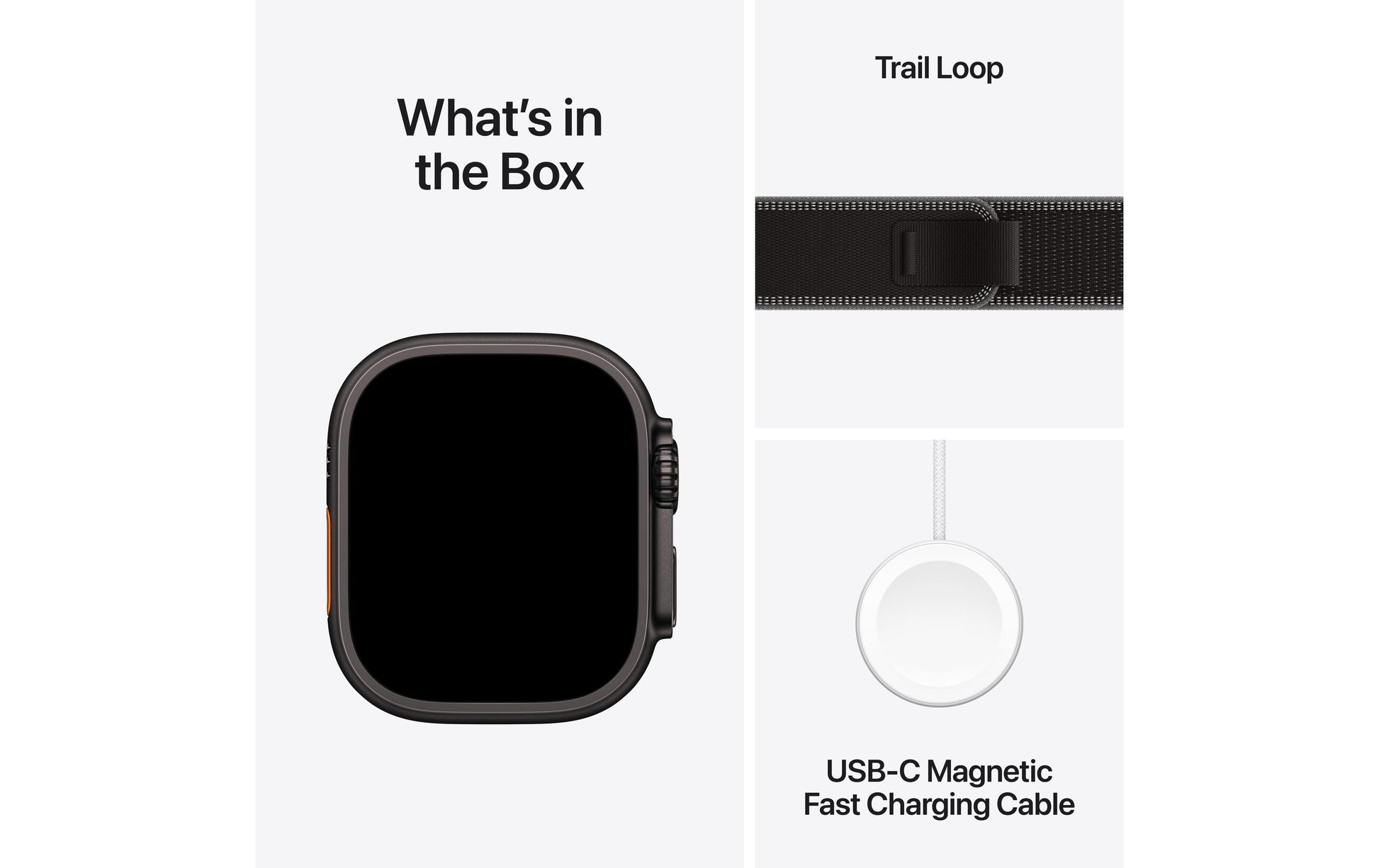Apple Watch Ultra 3 – Smartwatch – 49 mm, LTE, OLED, Saphirglas, 100 m, Schwarz Titan, Bandgrösse M/L