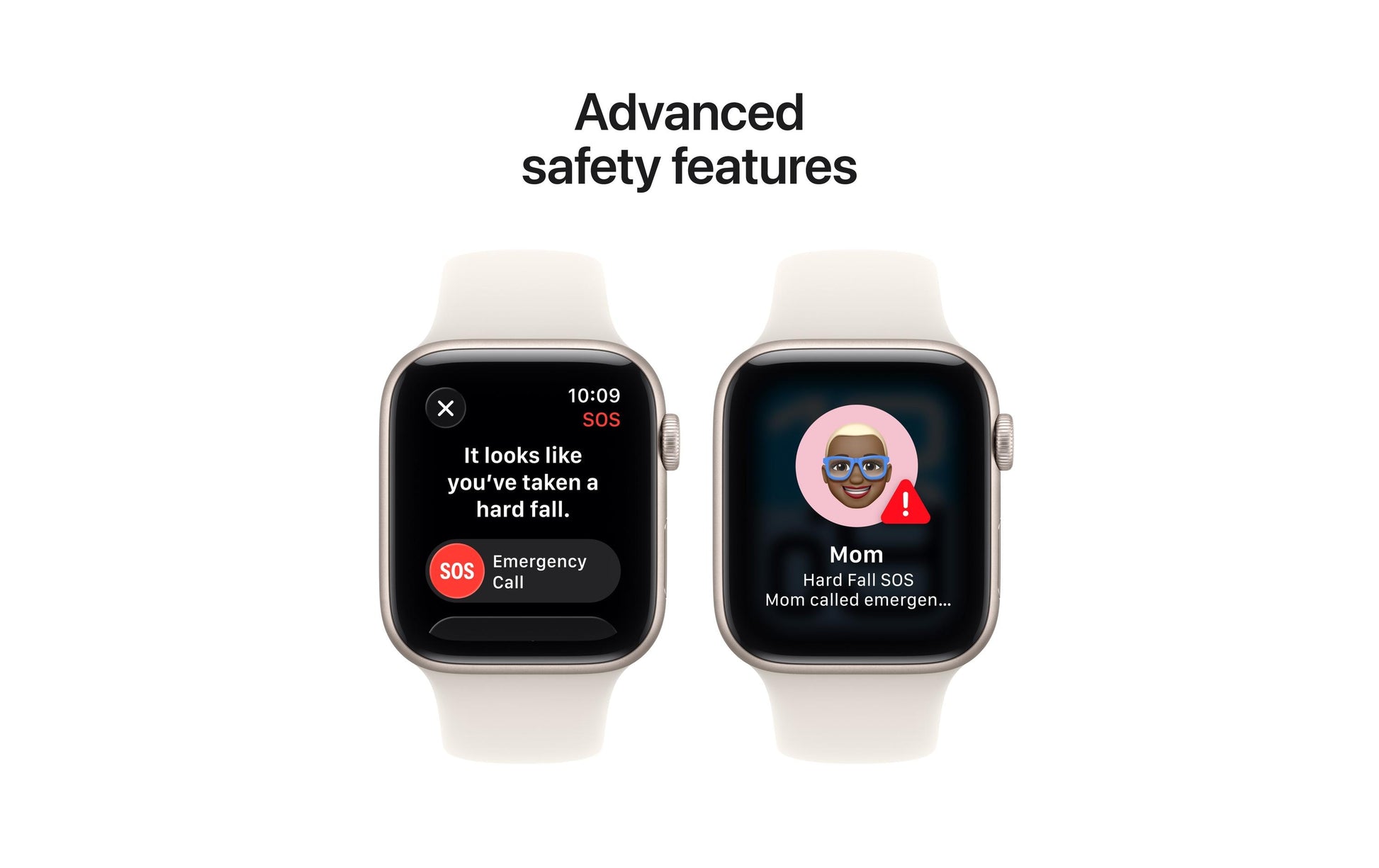 Apple Watch SE (2025) – Smartwatch – 44 mm, LTE, OLED, Ion-X Glas, 50 m, Starlight, M/L, Sportarmband